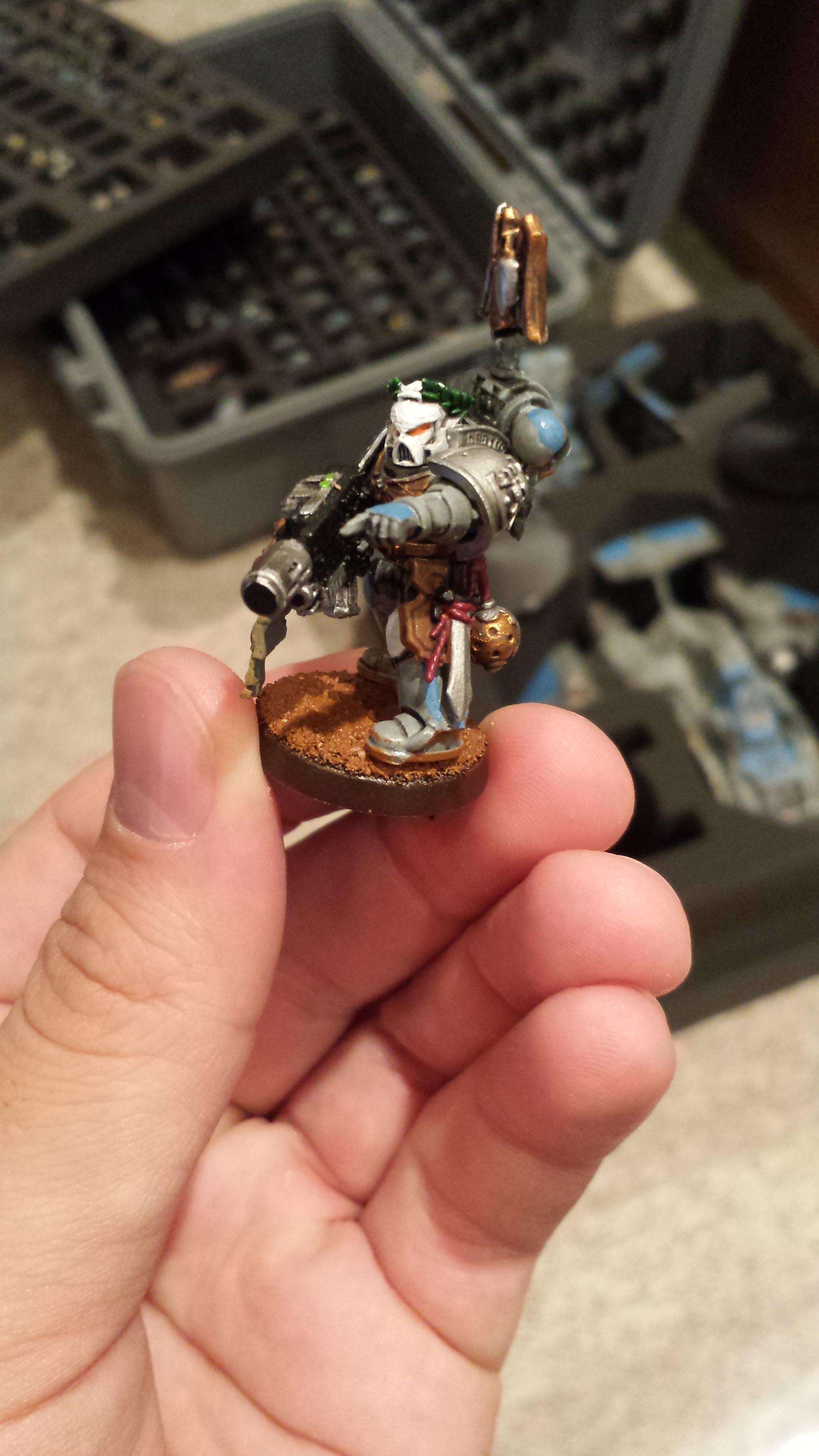Space Marines, nice, fancy successor dark angels sergeant