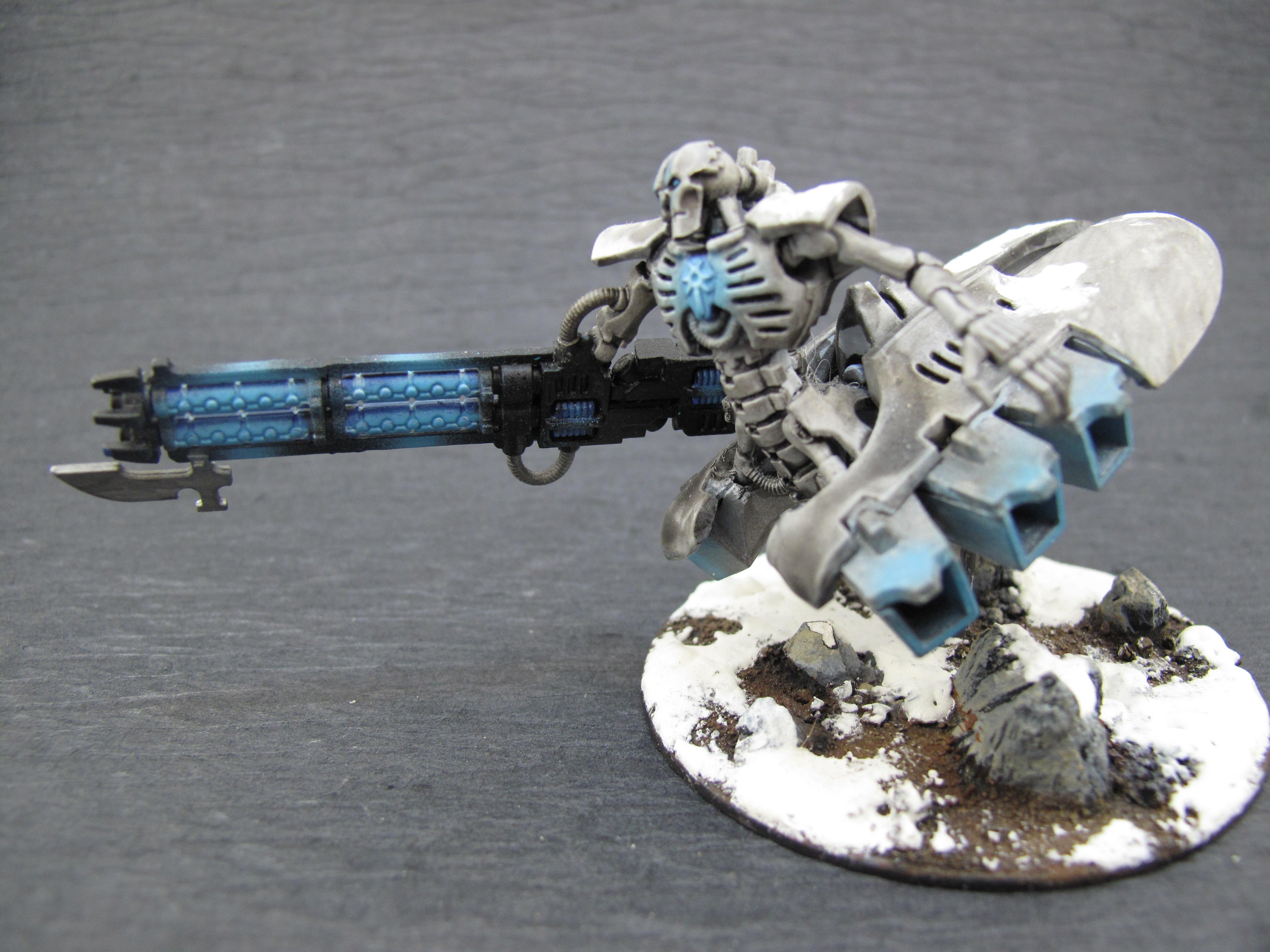 Destroyer, Ice Necrons, Necron Destroyer, Necrons, Snow Necrons