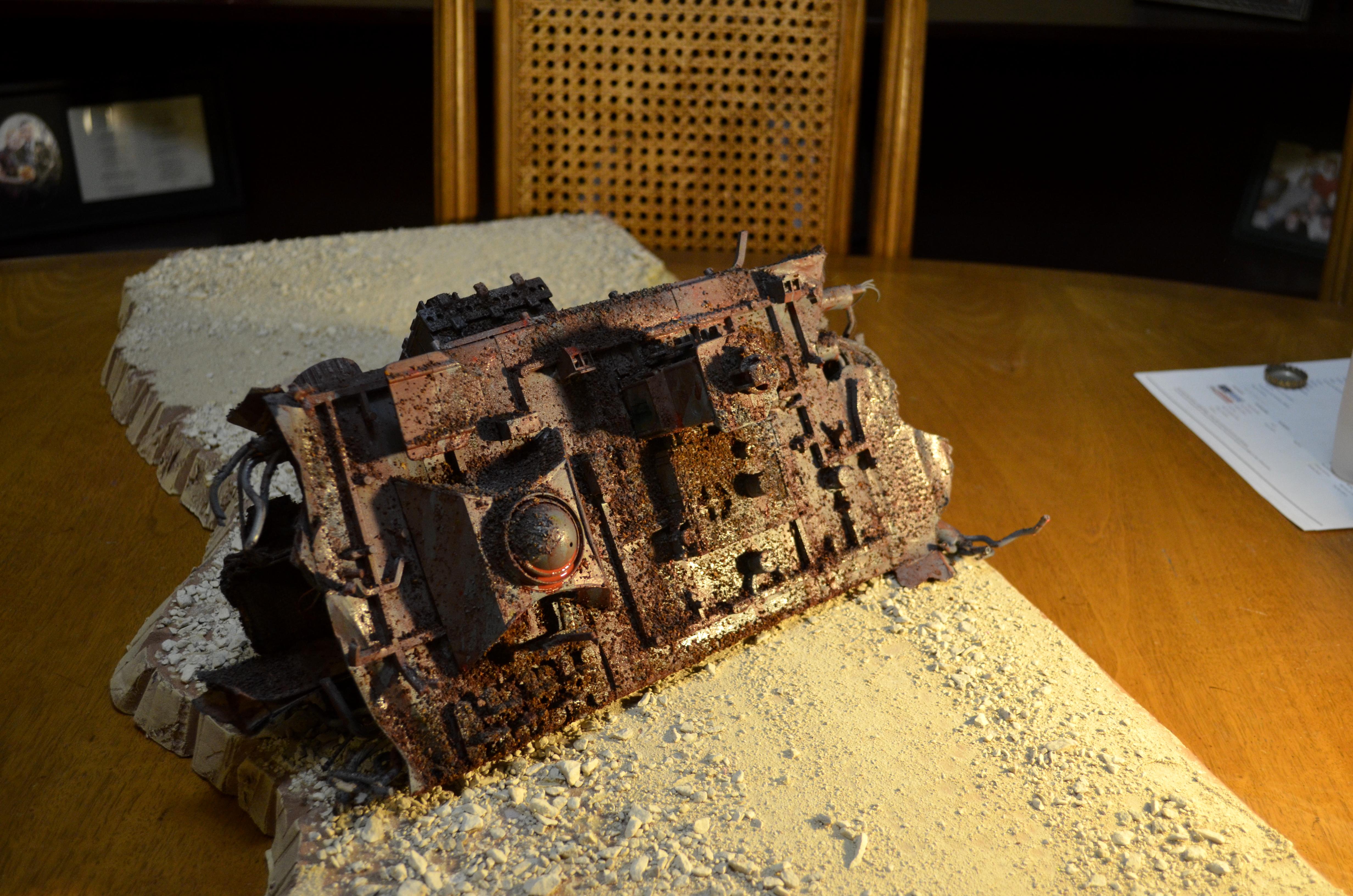 Wrecked Freighter