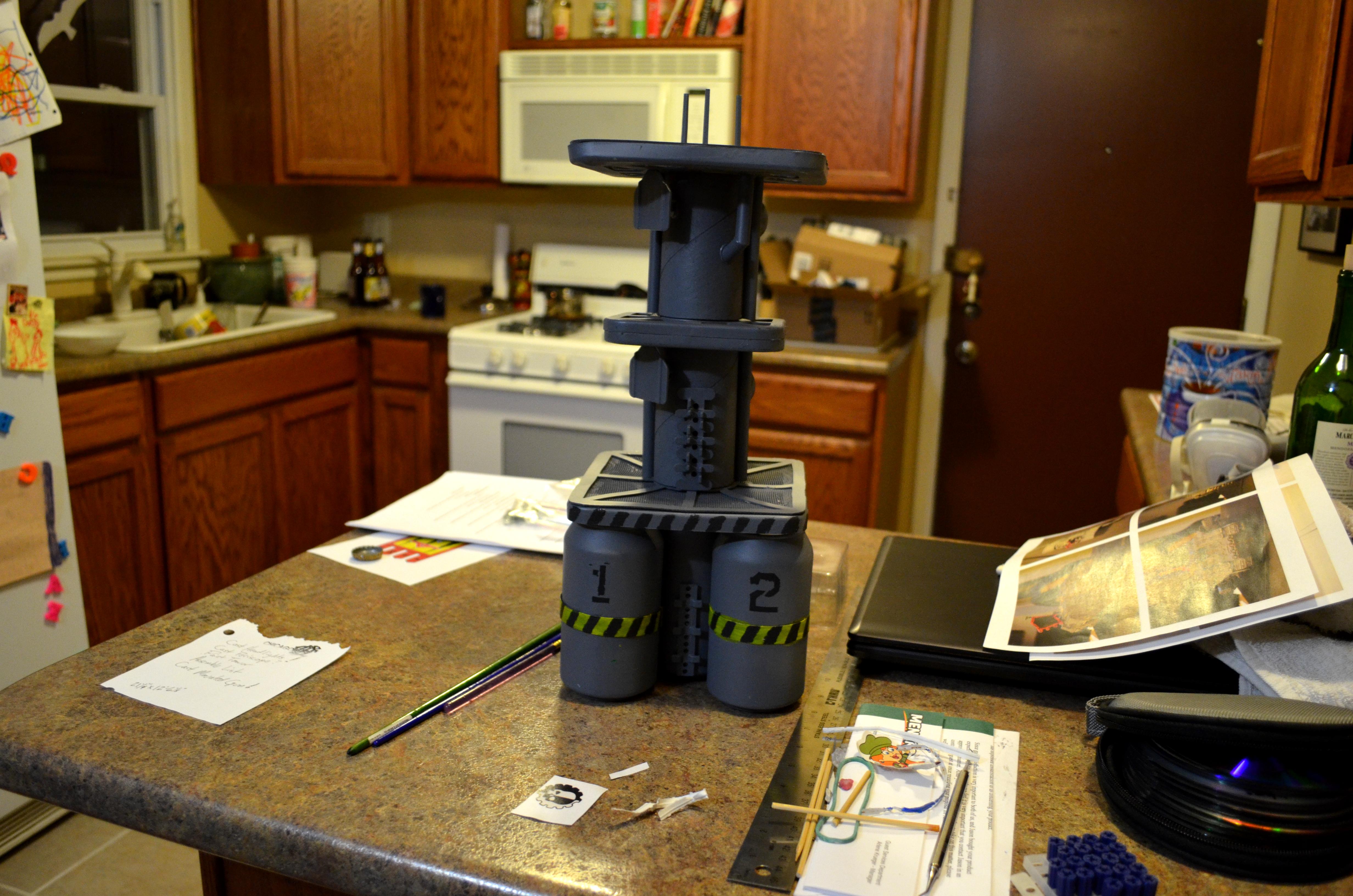 Scratch Build, Chem Tower