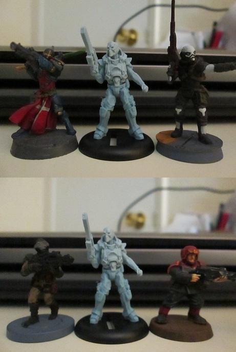 Mutant Chronicles vs other lines