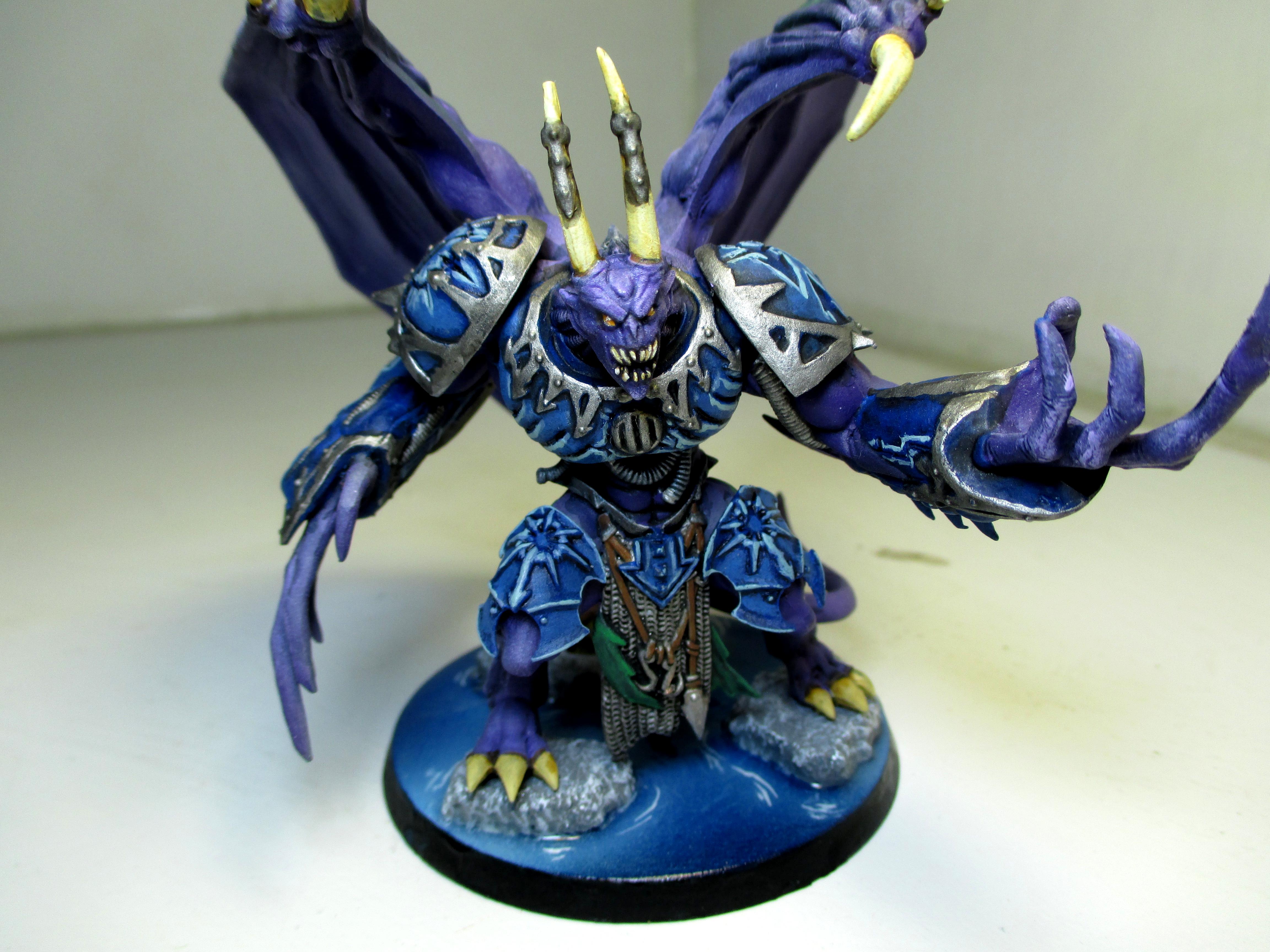 Airbrush, Cd, Chaos, Chaos Daemons, Chaos Space Marines, Daemon Prince, Daemons, Prince, Tzeentch