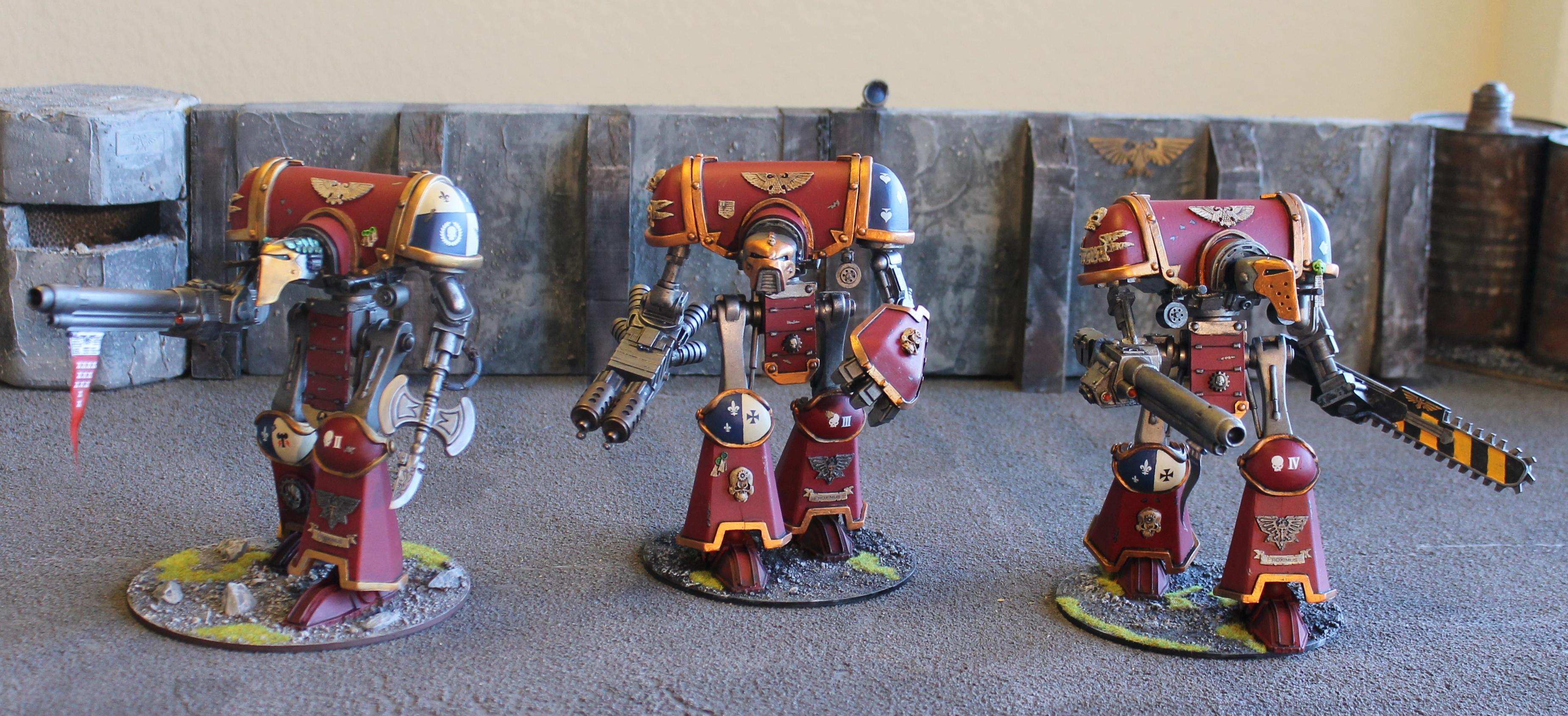 40k Knight, Baron, Errant, Paladin, Titan