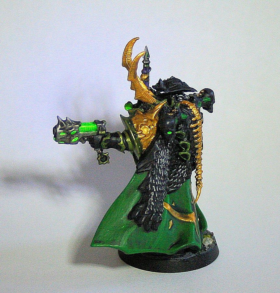 Black, Chaos Lord, Chaos Space Marines, Dark Vengeance, Draconis Acerbus, Green, Ruins, Warhammer 40,000