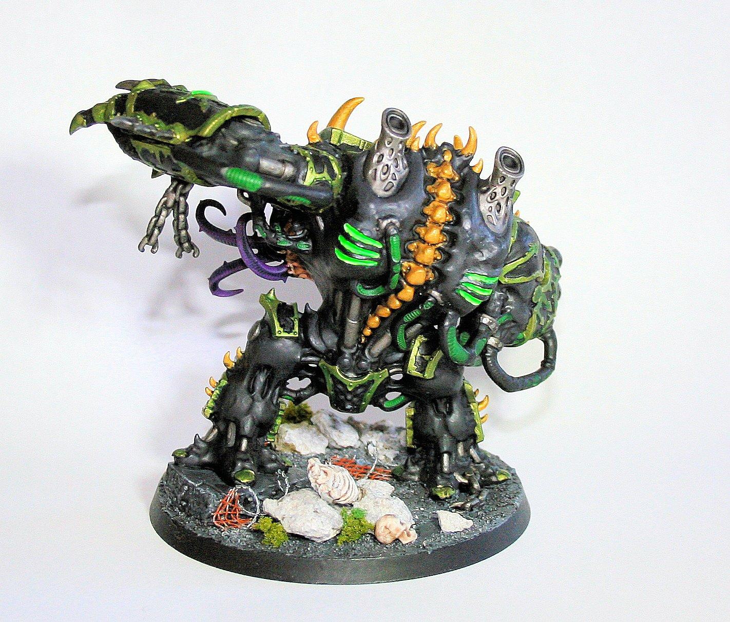 Black, Chaos Space Marines, Dark Vengeance, Draconis Acerbus, Green, Hellbrute, Ruins, Warhammer 40,000