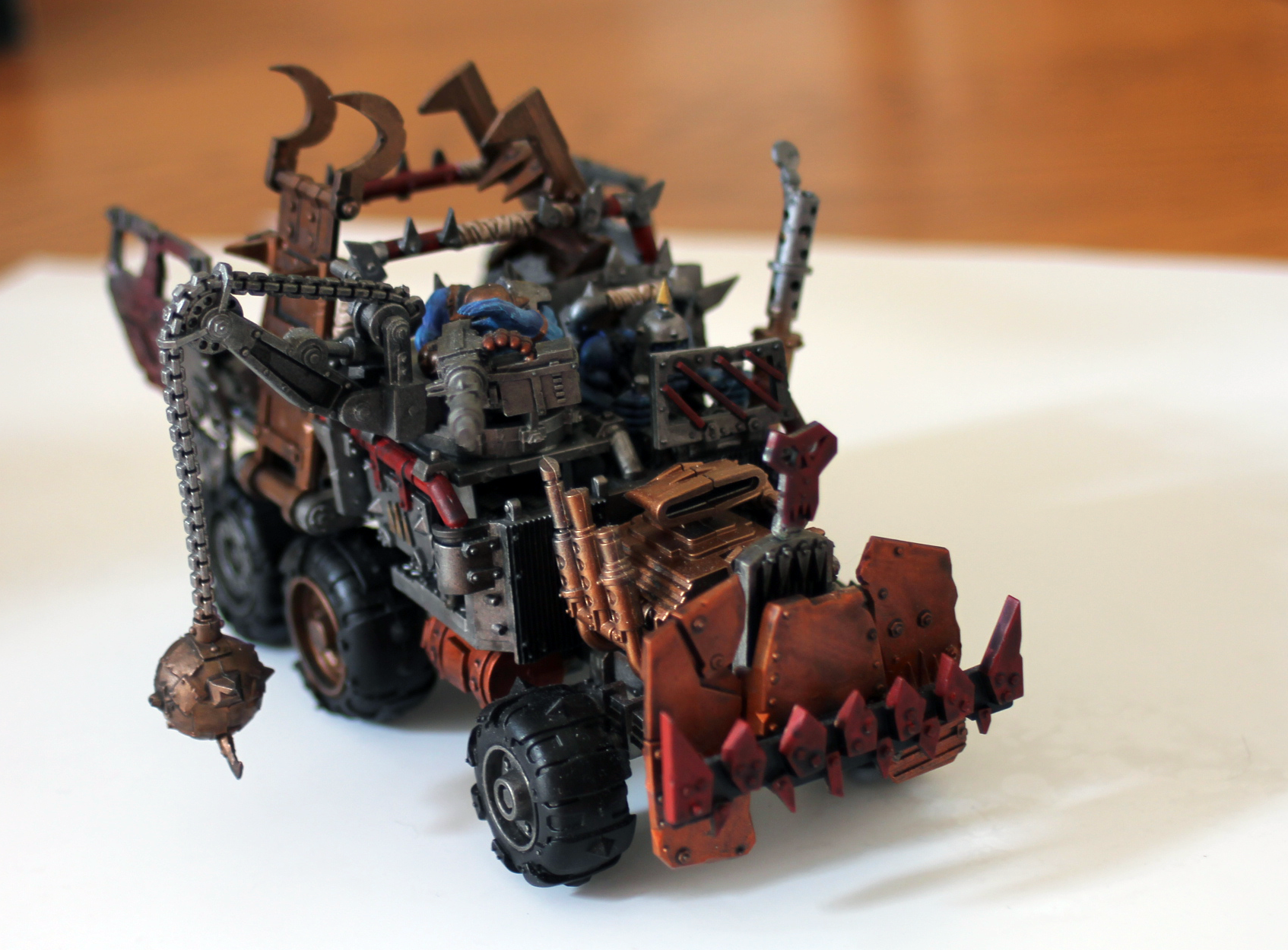 Blue Ork, Blue Orks, Boy, Dakkajet, Orks, Trukk, Warboss