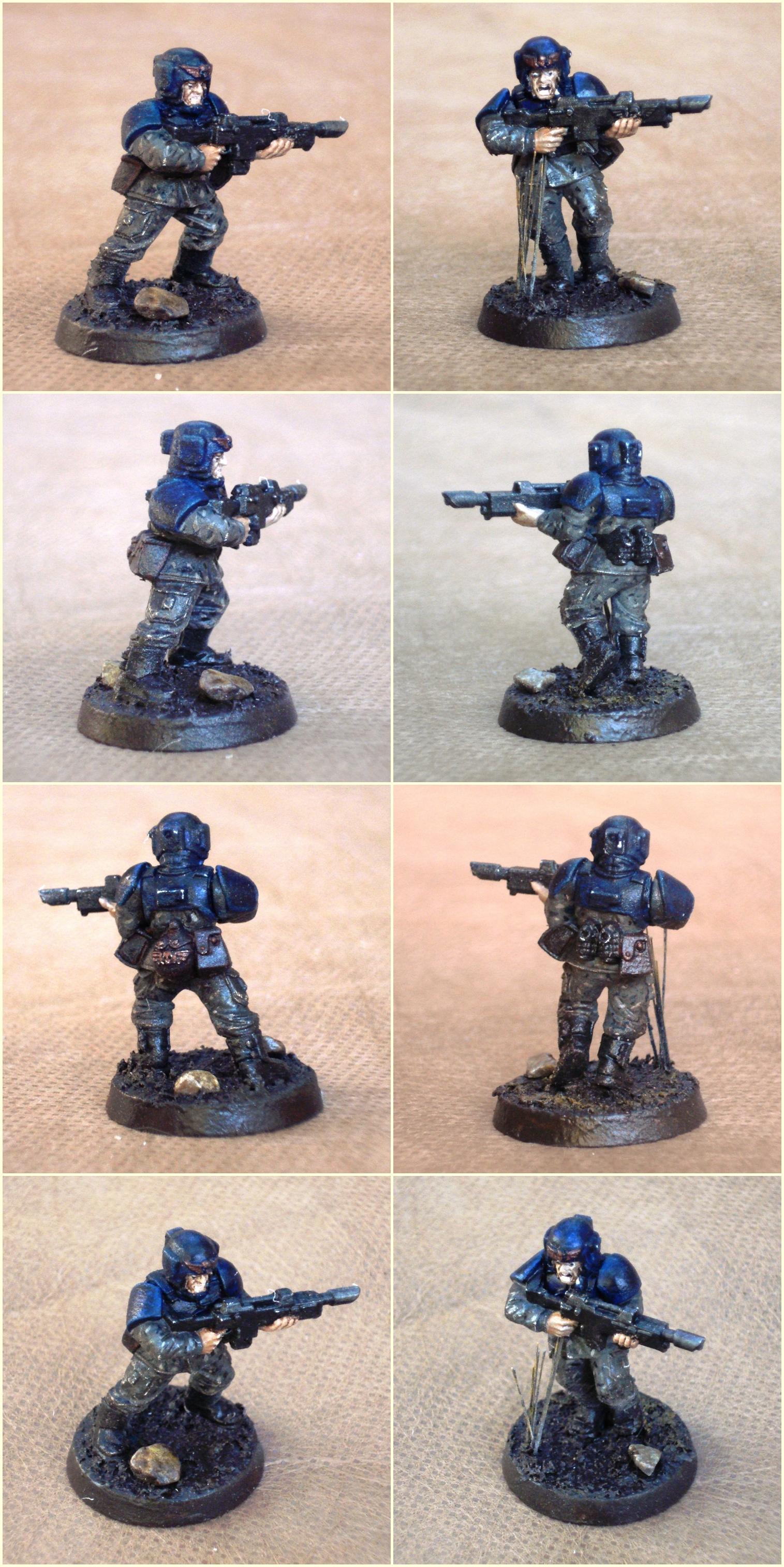 Cadians, Camouflage, Imperial Guard, Trooper