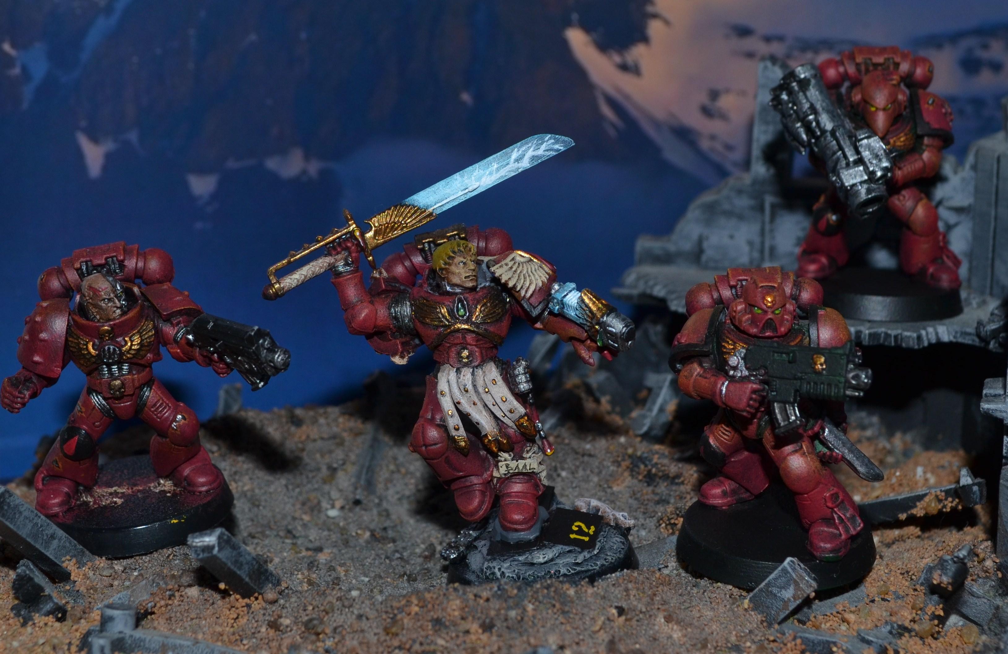Blood Angels, Captain, Power Sword, Space Marines