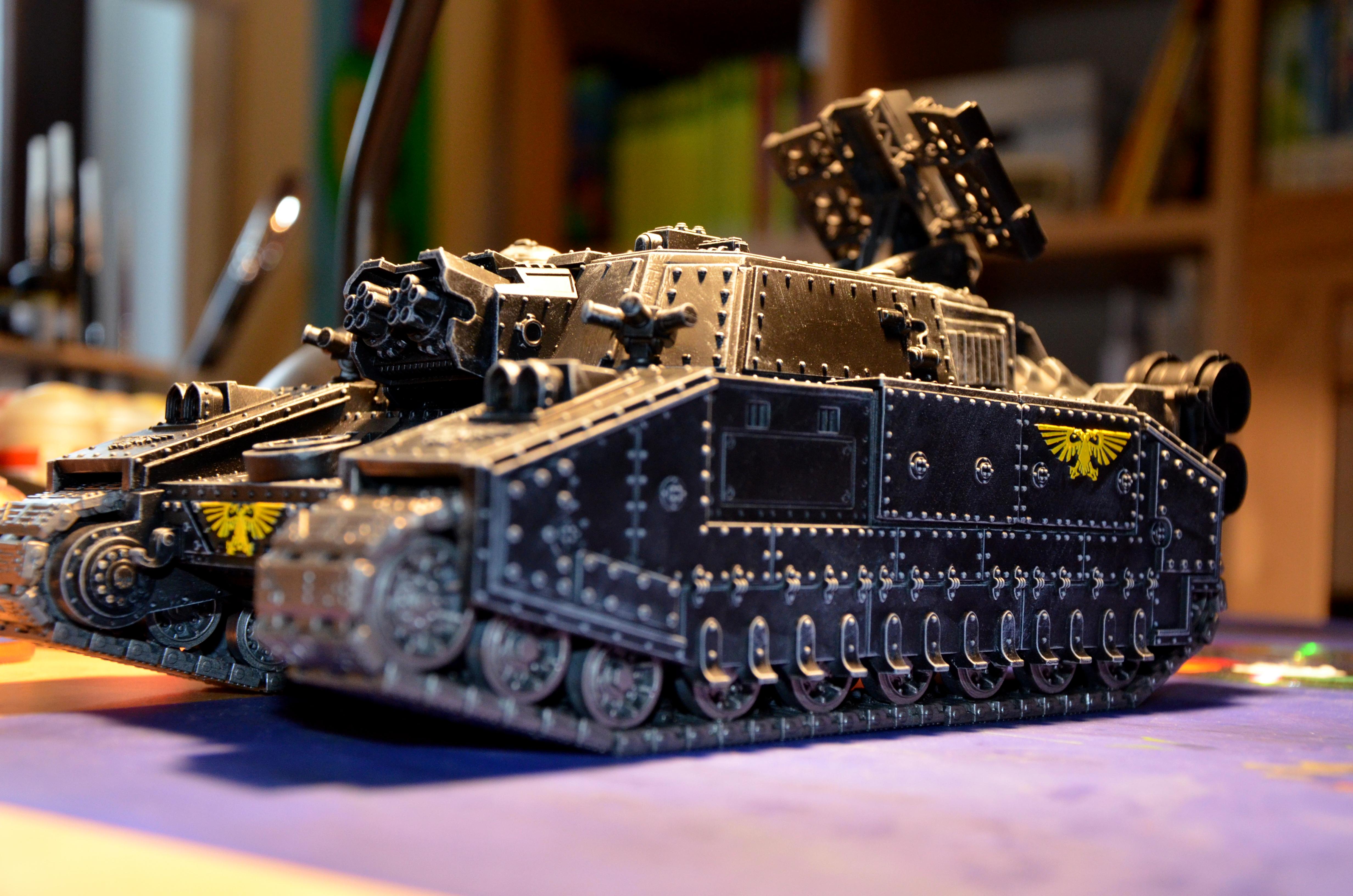 Imperial Guard, Kit Bash, Manticor, Stormlord, Thanatos