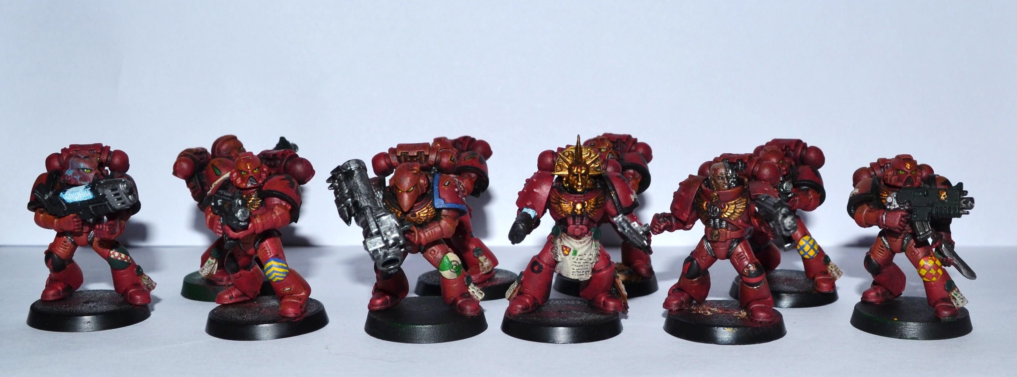 Blood Angels, Plasma, Space Marines, Squad