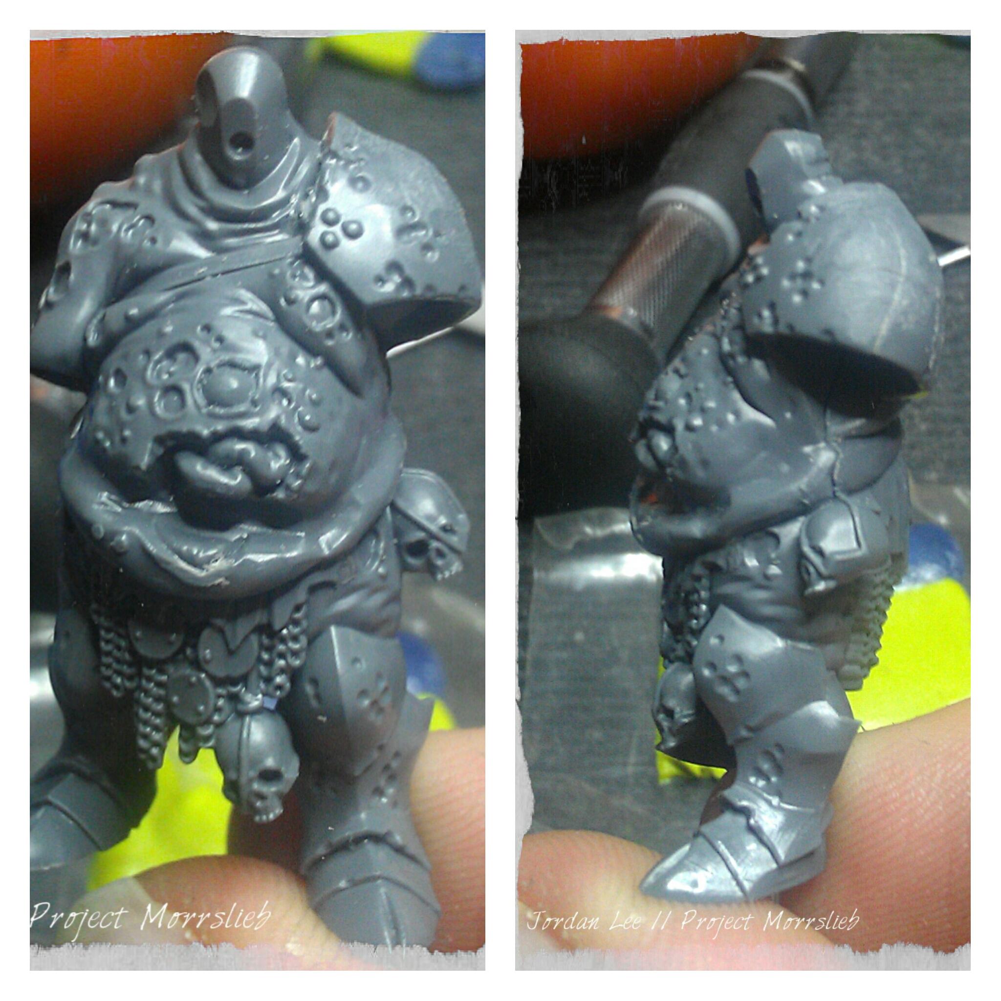 28mm, Mordheim, Nurgle, Nurgle Lord, Warhammer Fantasy, Warpstone, Witch, Work In Progress