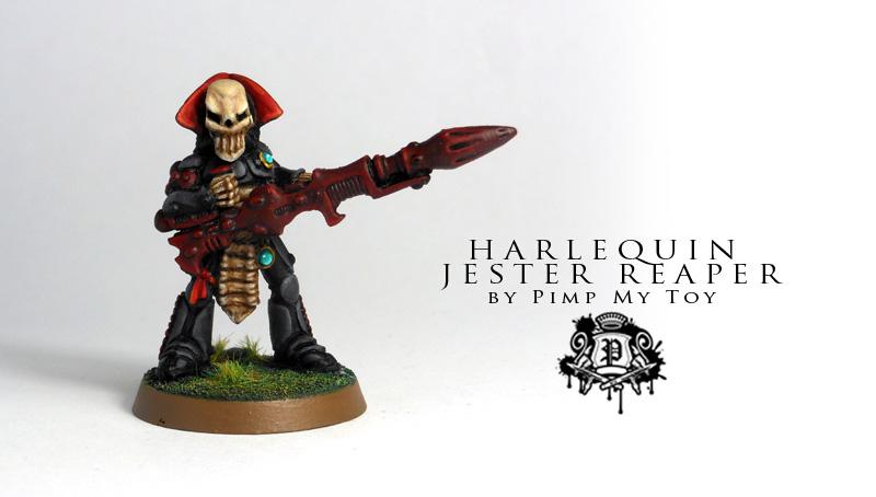 Dark Reapers, Death Jester, Eldar, Harlequins