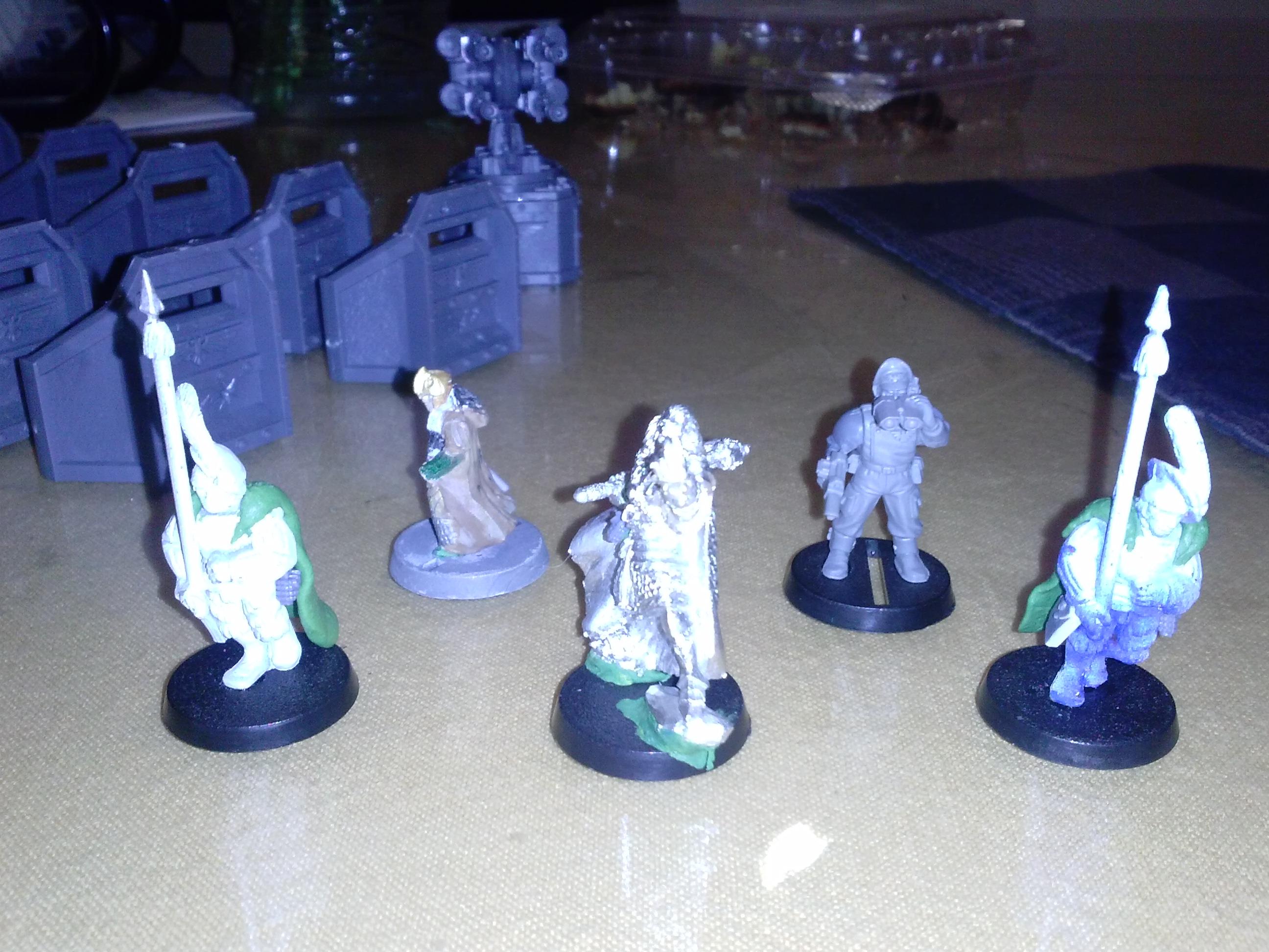 Commander, 2 bodyguards, astropath(WIP), MoO (WIP)