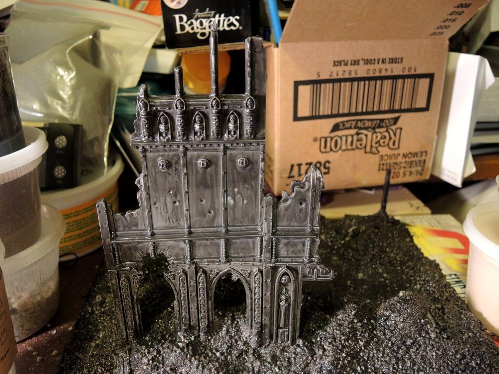 Administratum, Base Coat, Commission, Details, Sealing Coat, Terrain, Warhammer 40,000