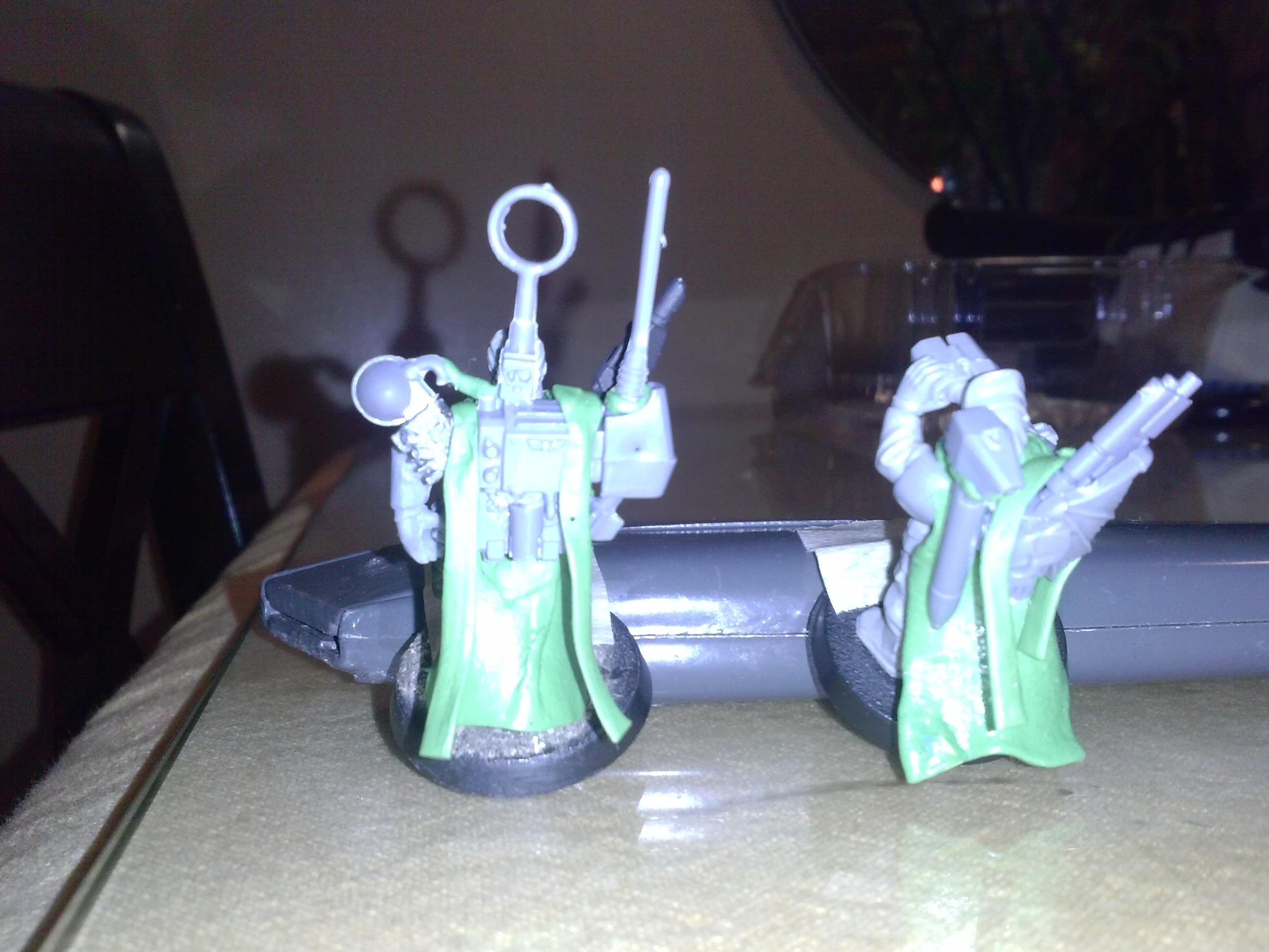 The backpacks! And I did straigten the spinny thing on the OoF's backpack
