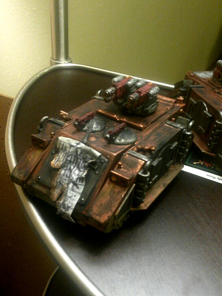 Immolator, Tank