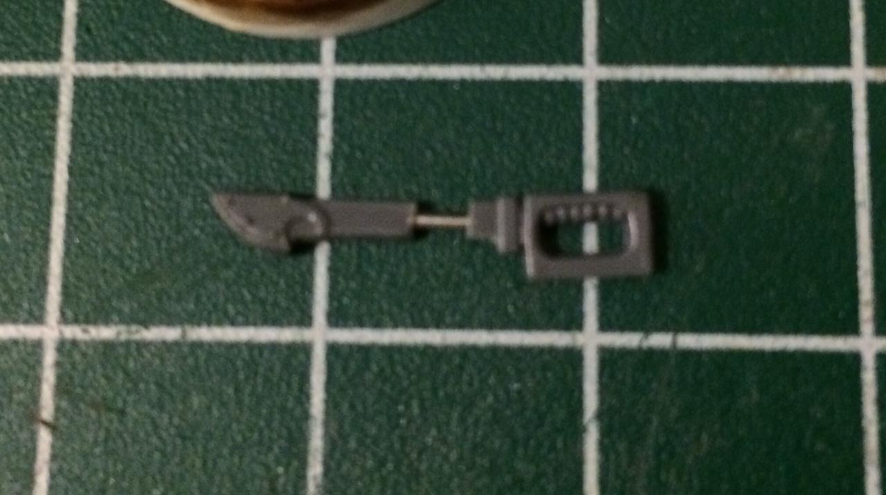 Naval Officer's sword WIP