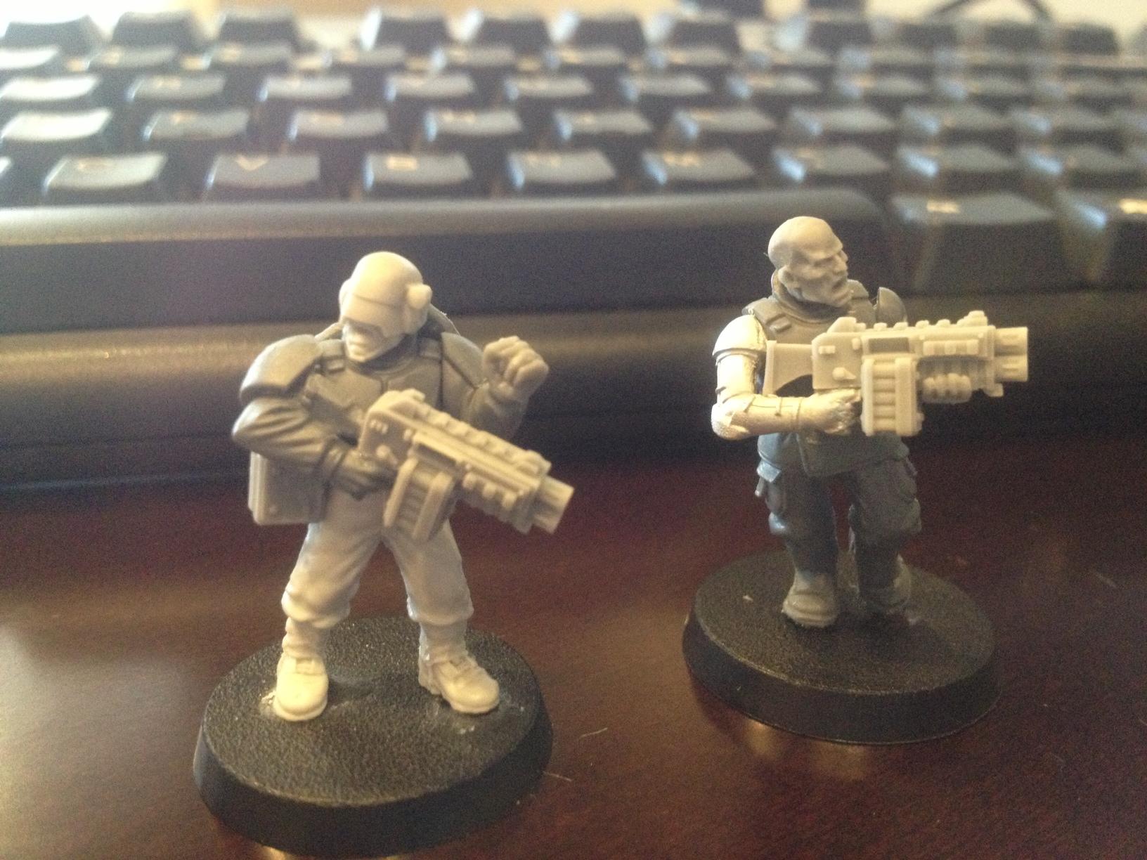 Acolytes with bolters