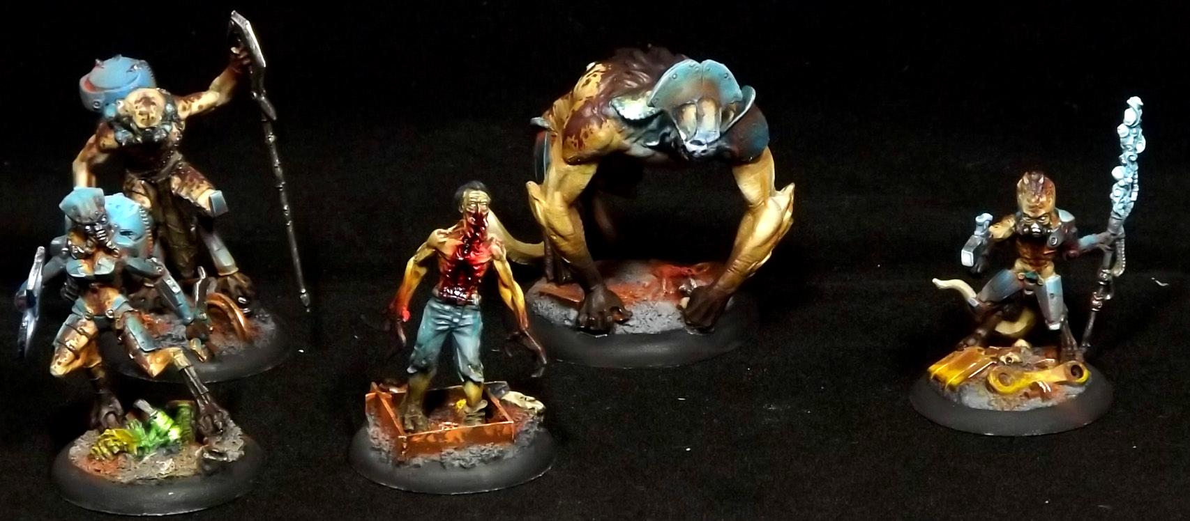 Eden, Escape, Monster, Mutant, Object Source Lighting, Predator, Turquoise, Warriors