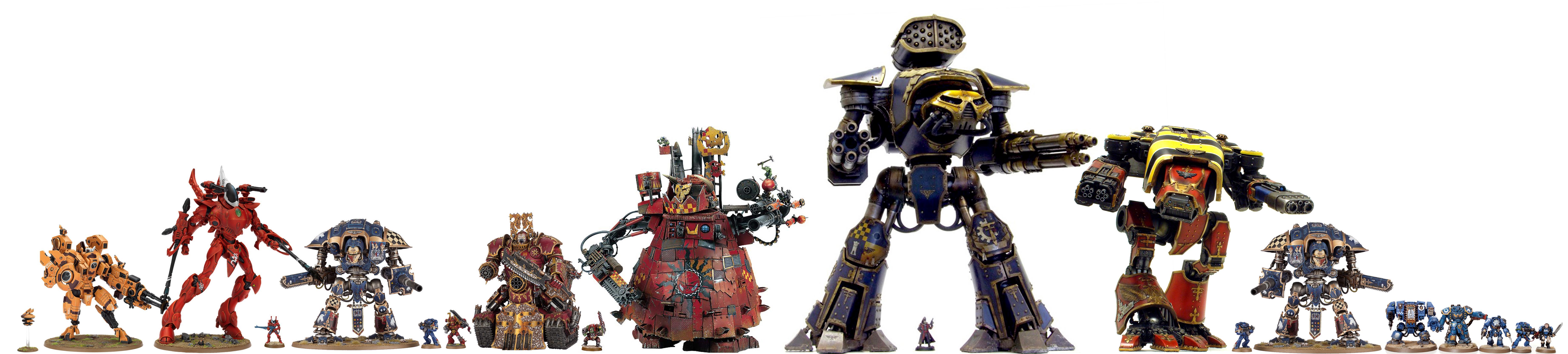 Imperial, Knights, Size, Titan