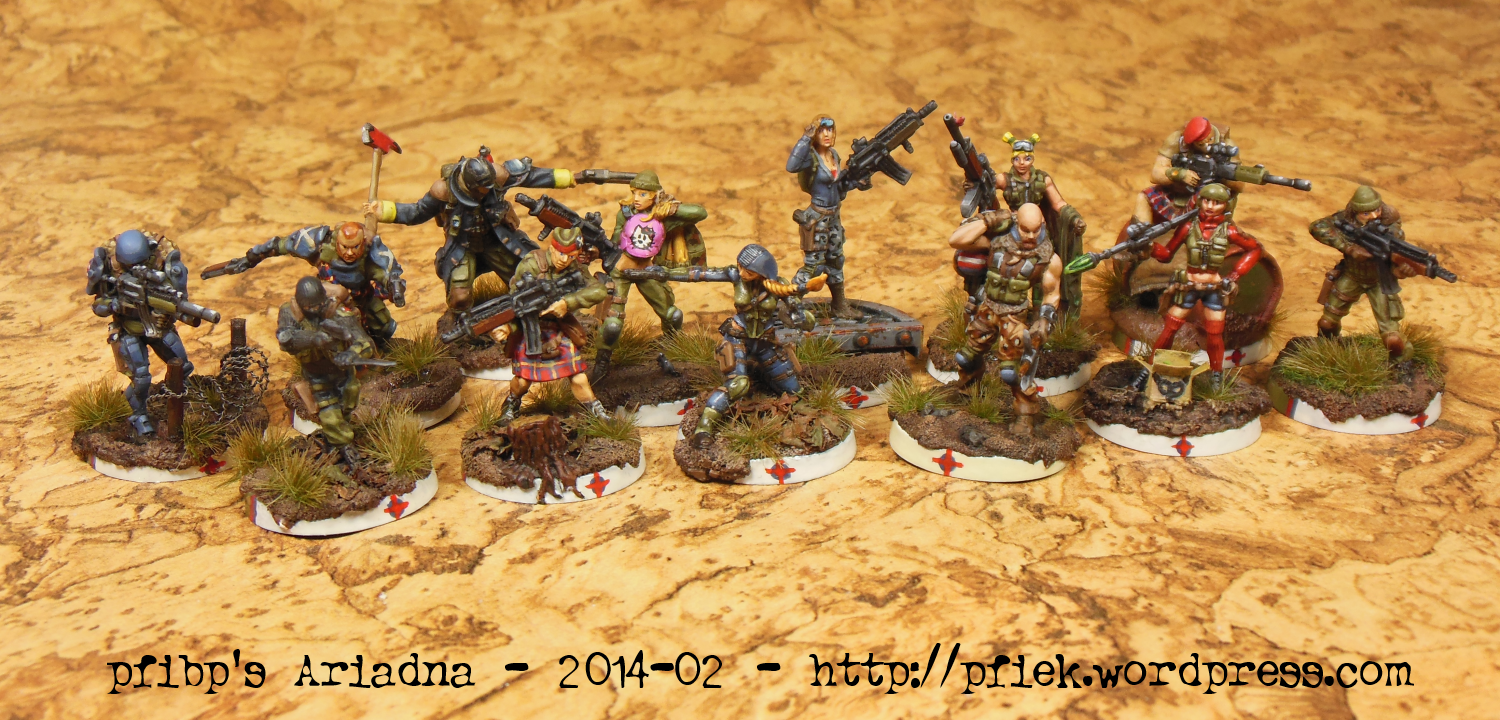 Ariadna, Infinity, Soldiers