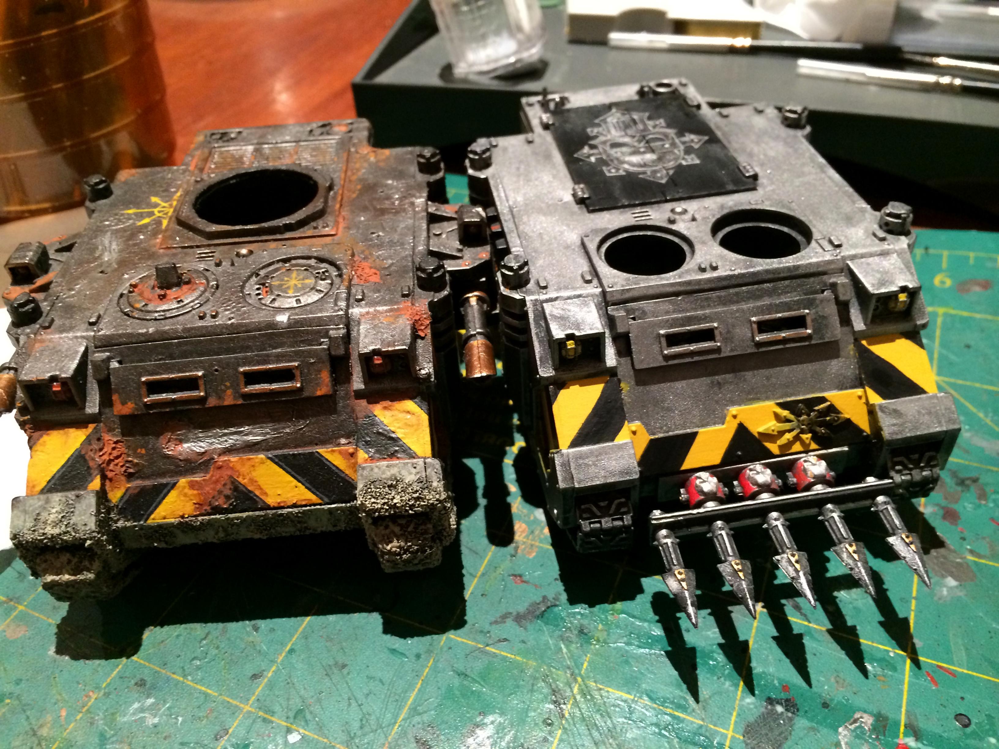 Iron Warriors, Rhino, Work In Progress