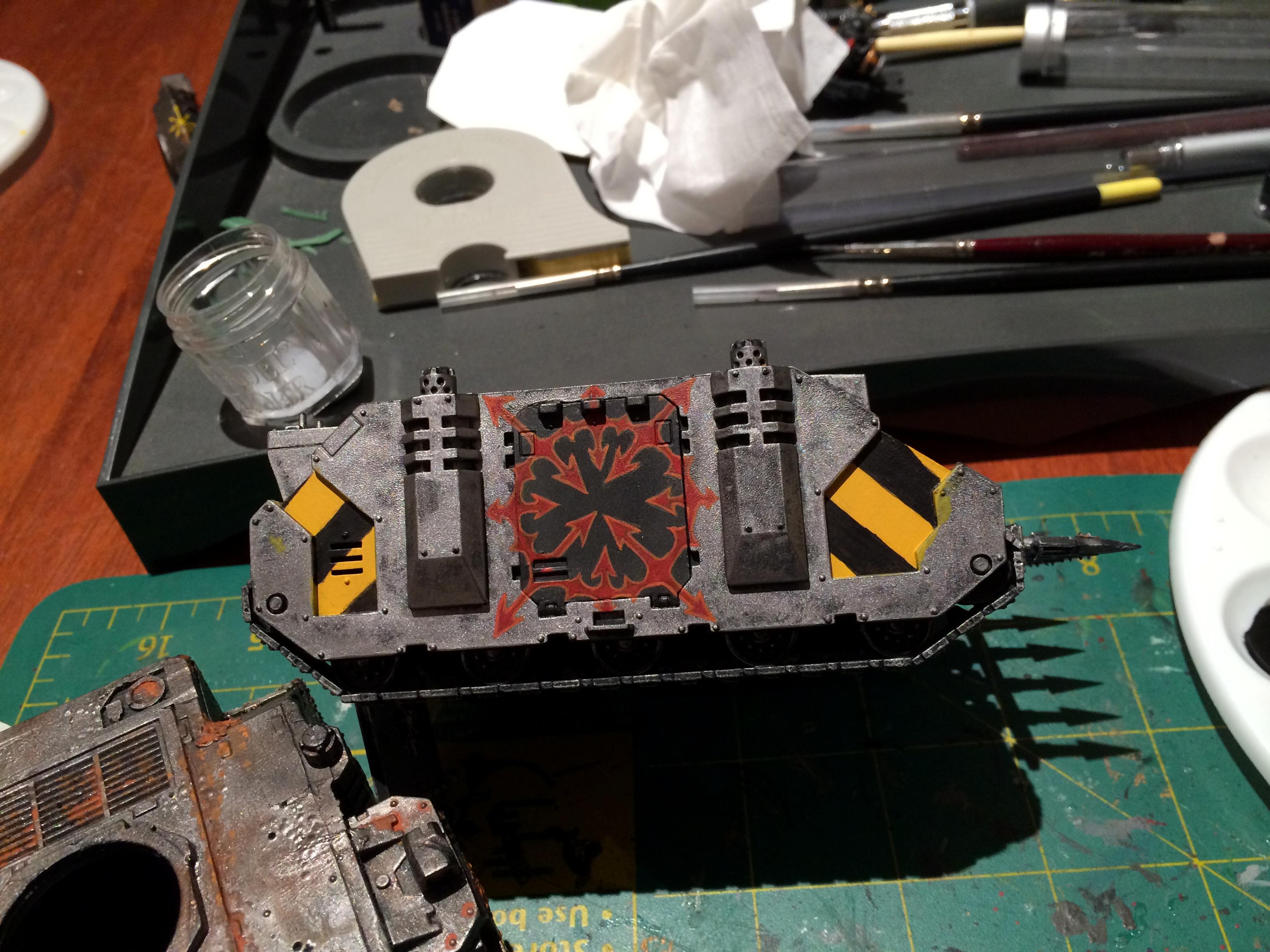 Iron Warriors, Rhino, Work In Progress