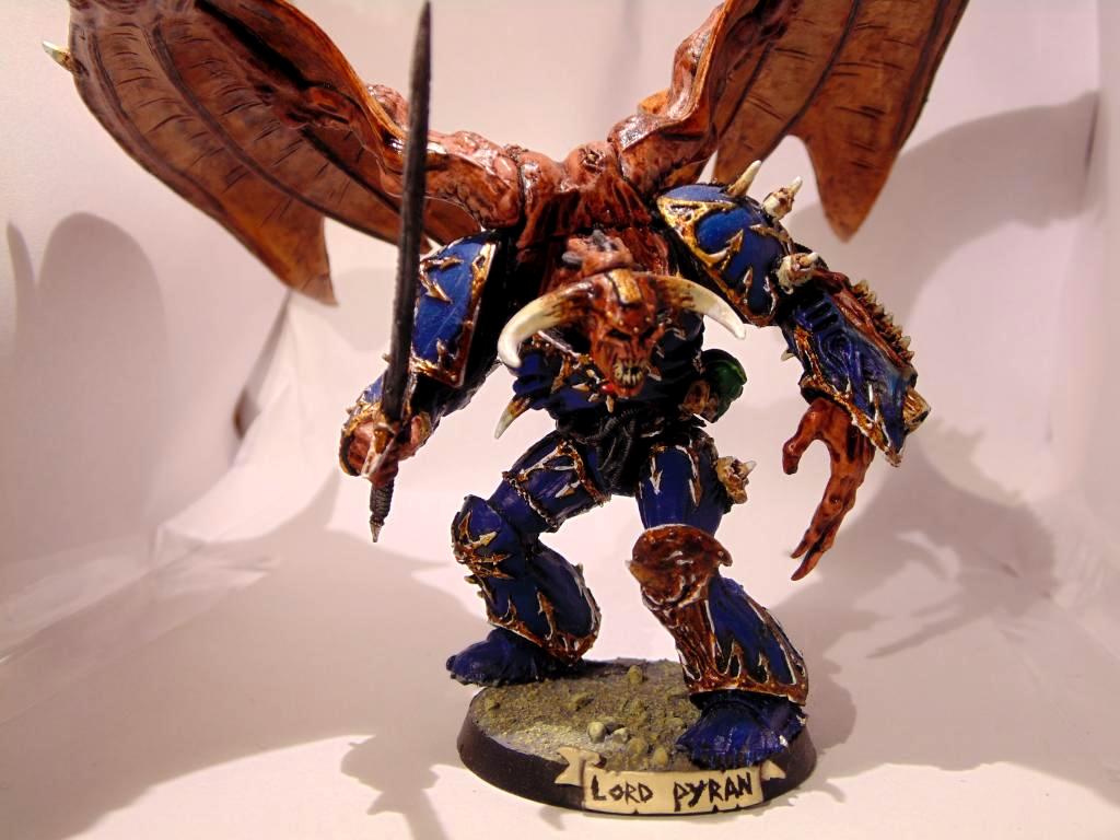 Chaos, Chaos Space Marines, Daemon Prince, Daemons, Night Lords
