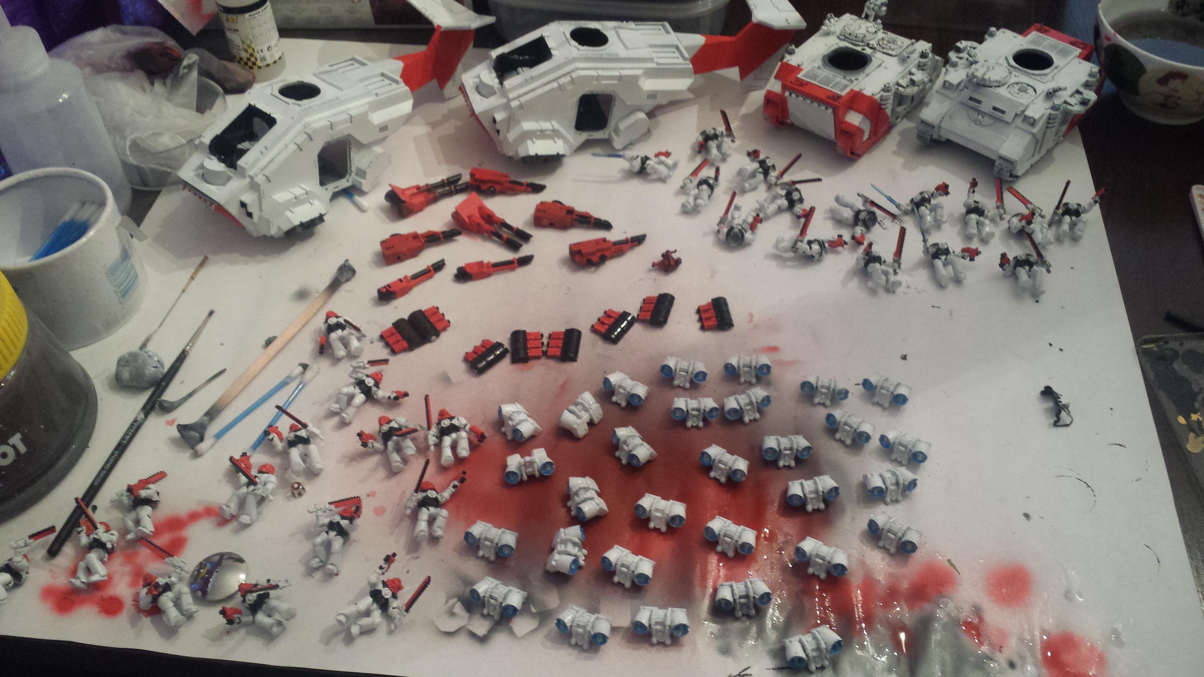 Bike, Fire Raptor, Kor'sarro Kahn, Meltagun, Space Marines, Storm Raven, Storm Talon, Thunderhawk, White Scars