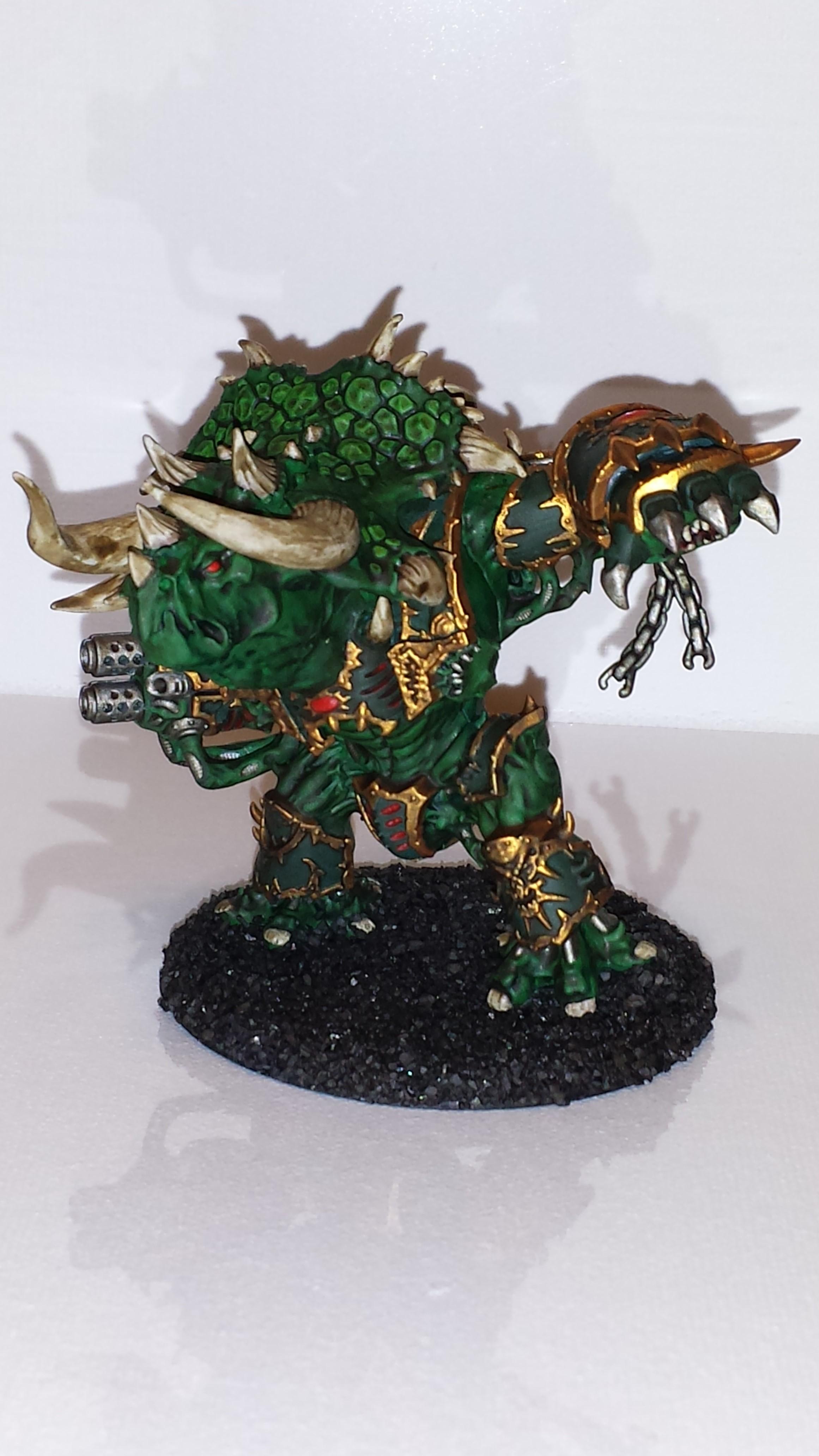 Lizardmen Helbrute Front