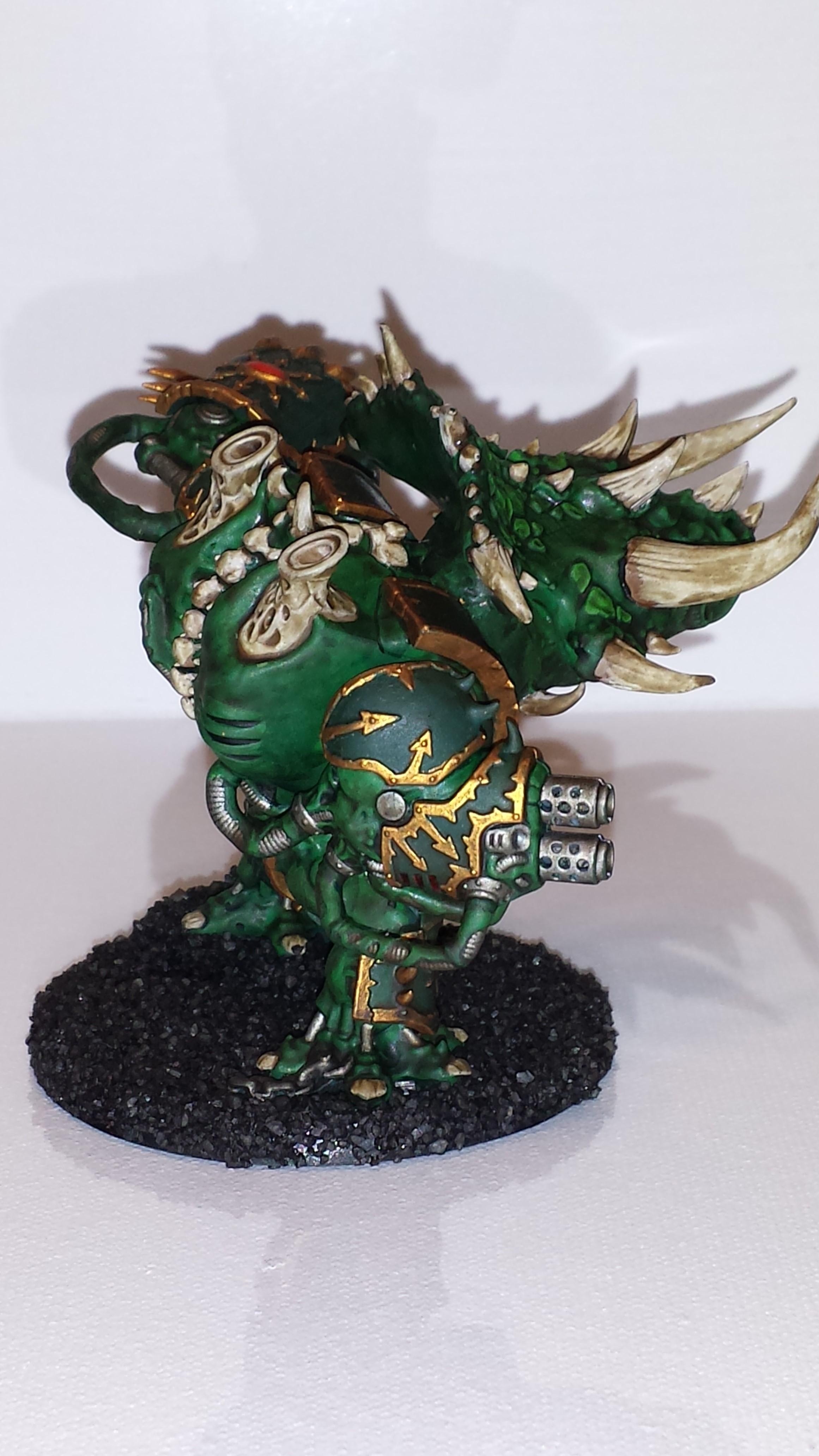 Lizardmen Helbrute Side