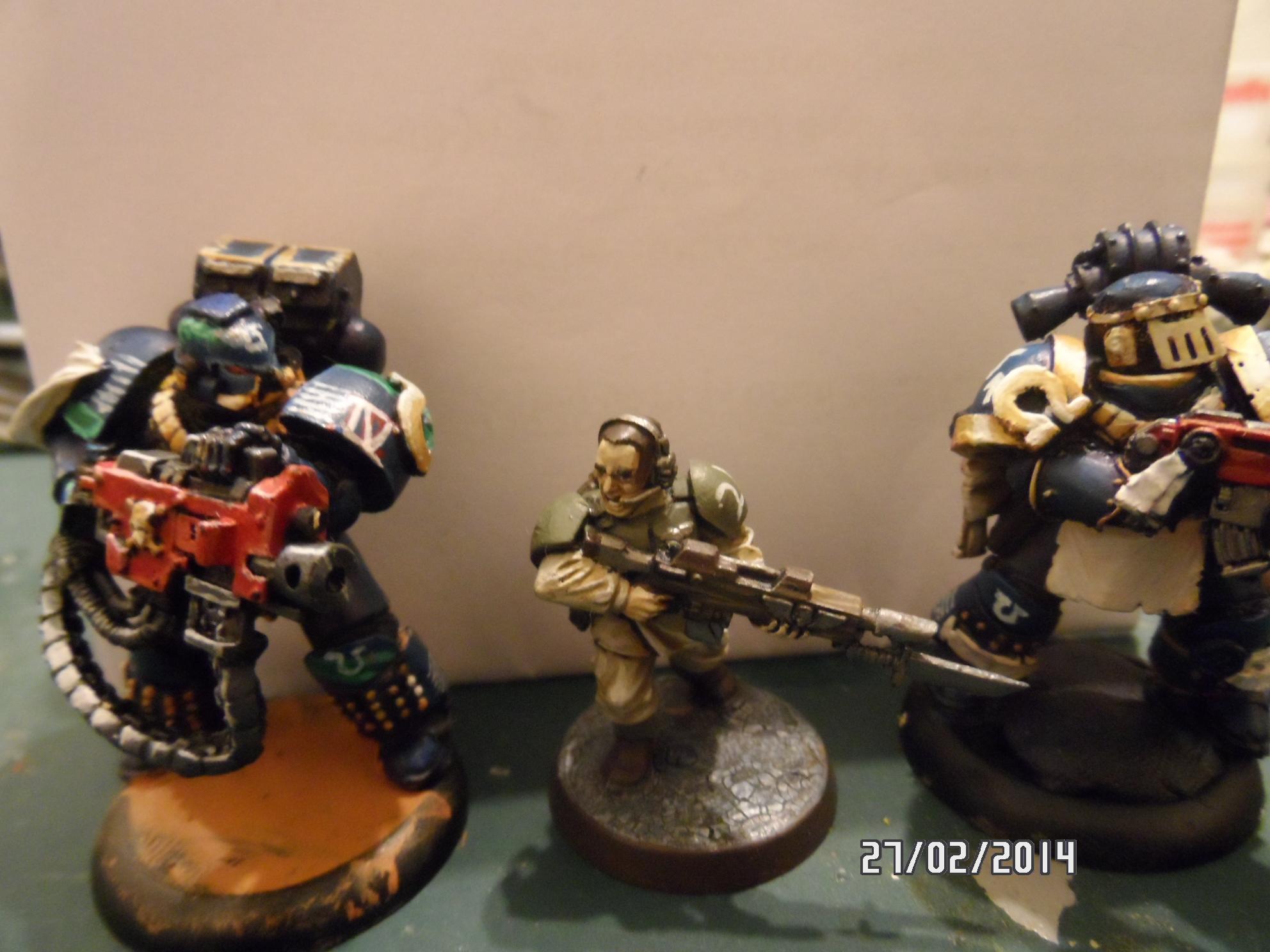 Imperial Guard, Space Marines