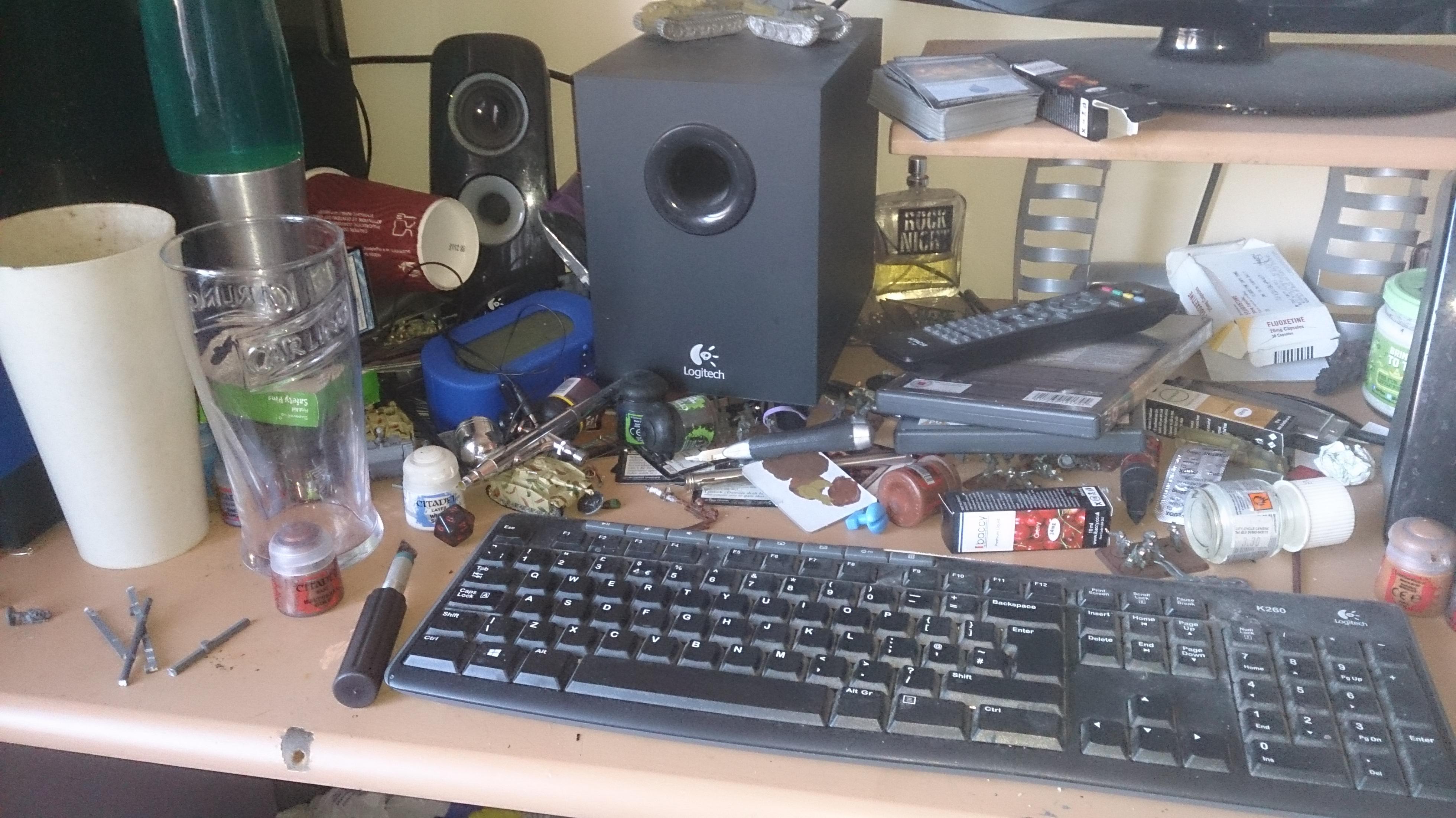 My current "Painting station"