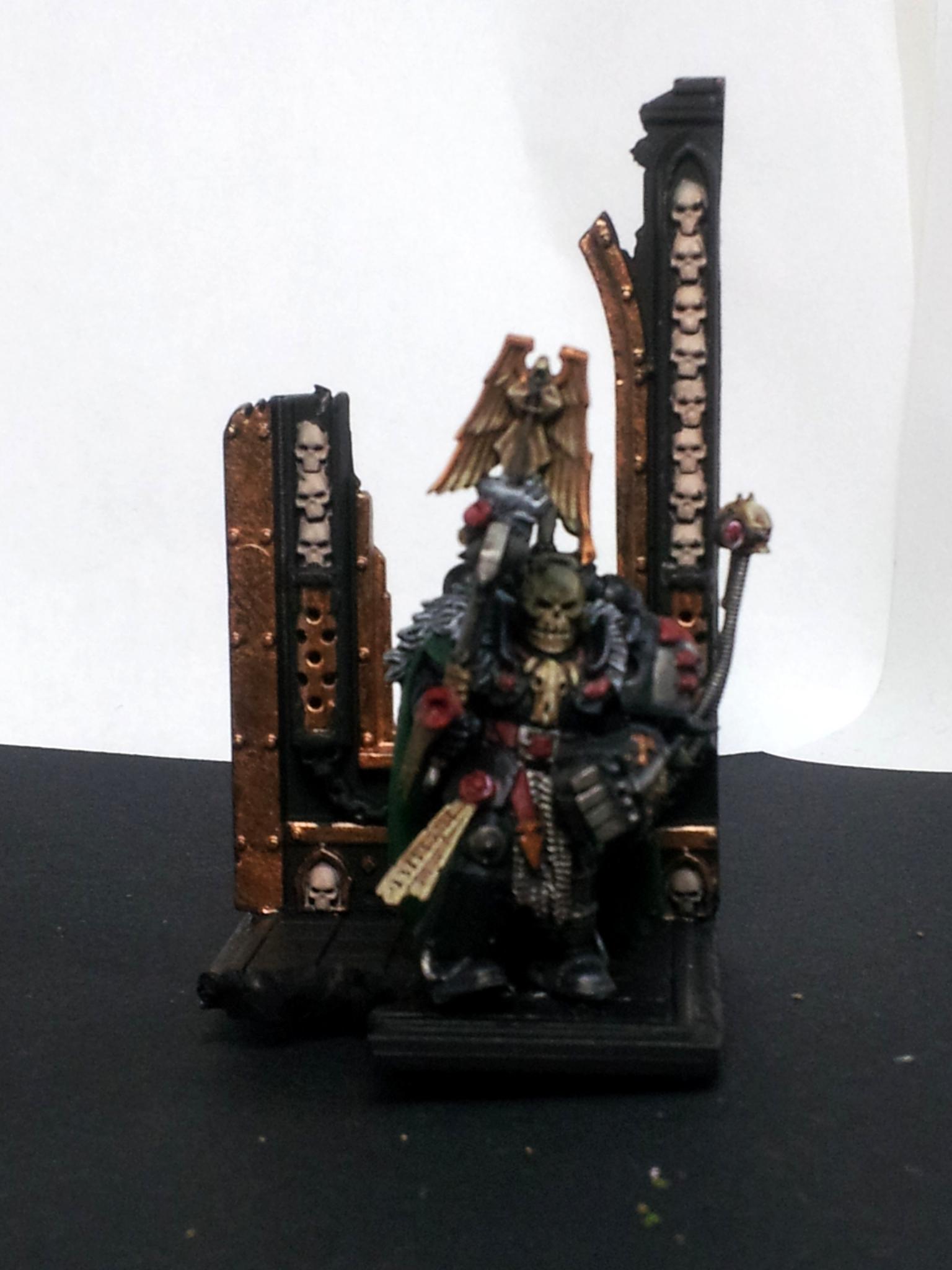 WIP on his base.