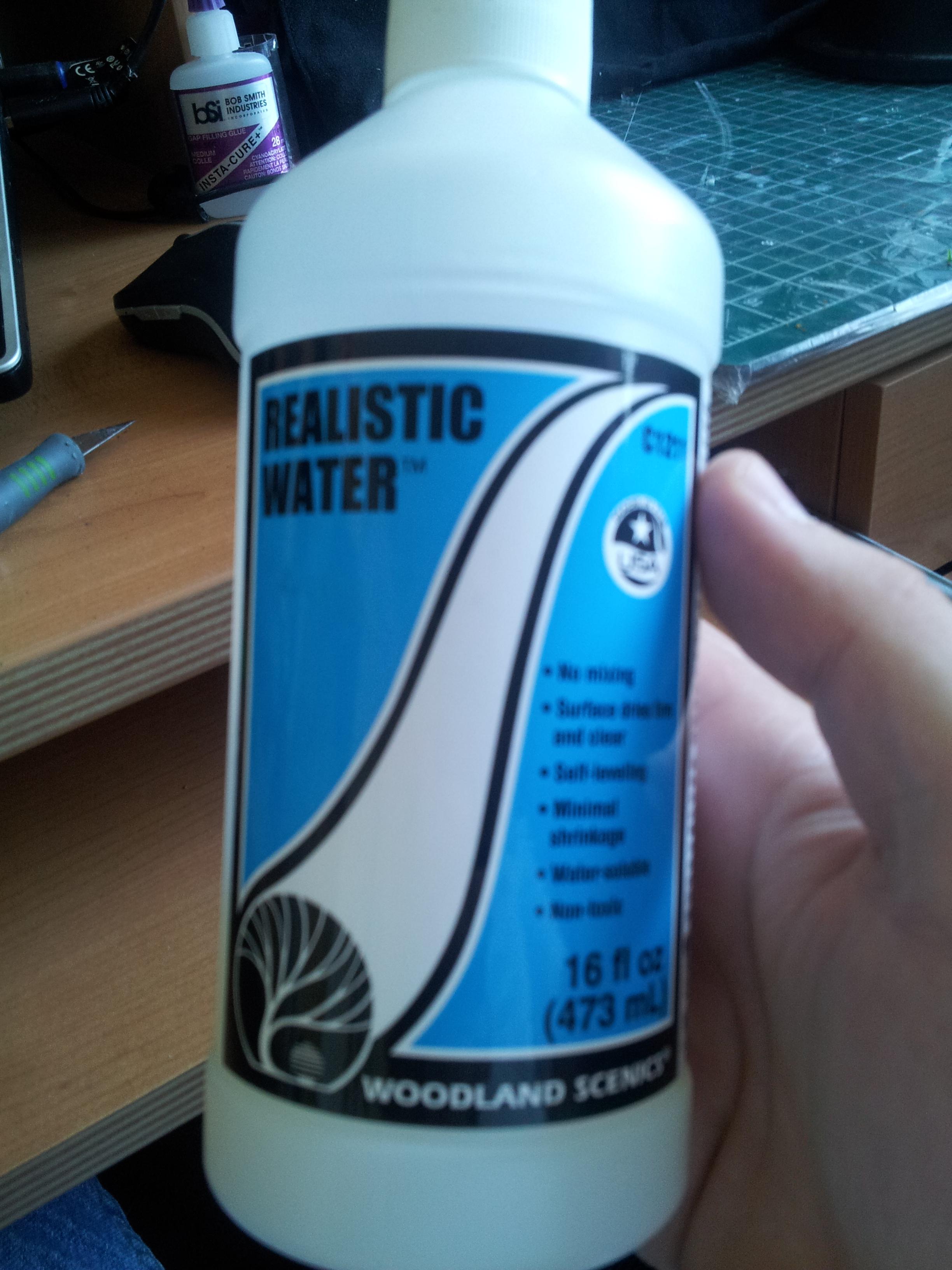 I used this stuff: ~$20CAD, but I did almost 30 flying bases with half a bottle. Shrinks like 75% though