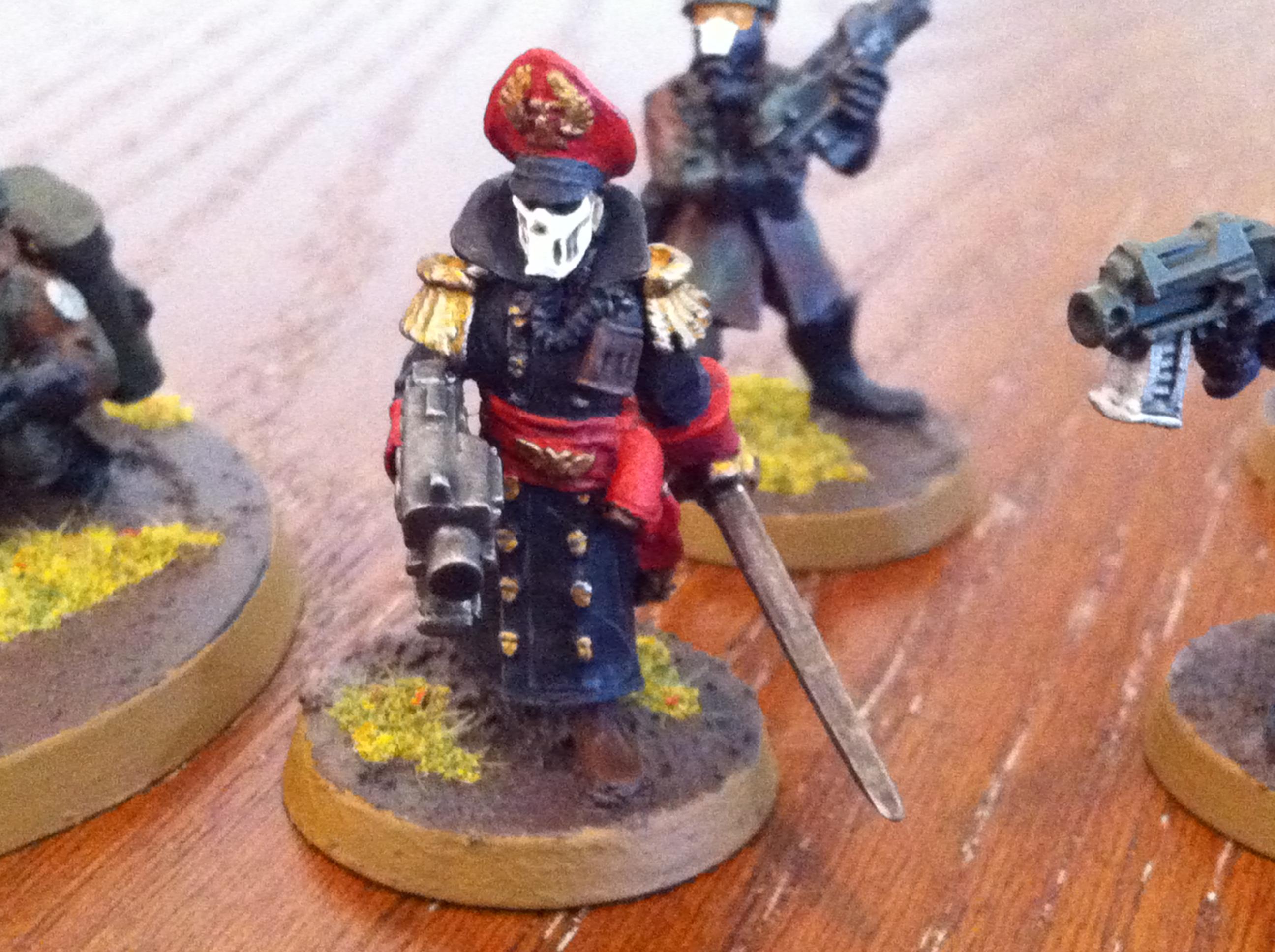 So glad I was able to pick up the old Steel legion commissar, someones got to keep the rank and file scum in line!