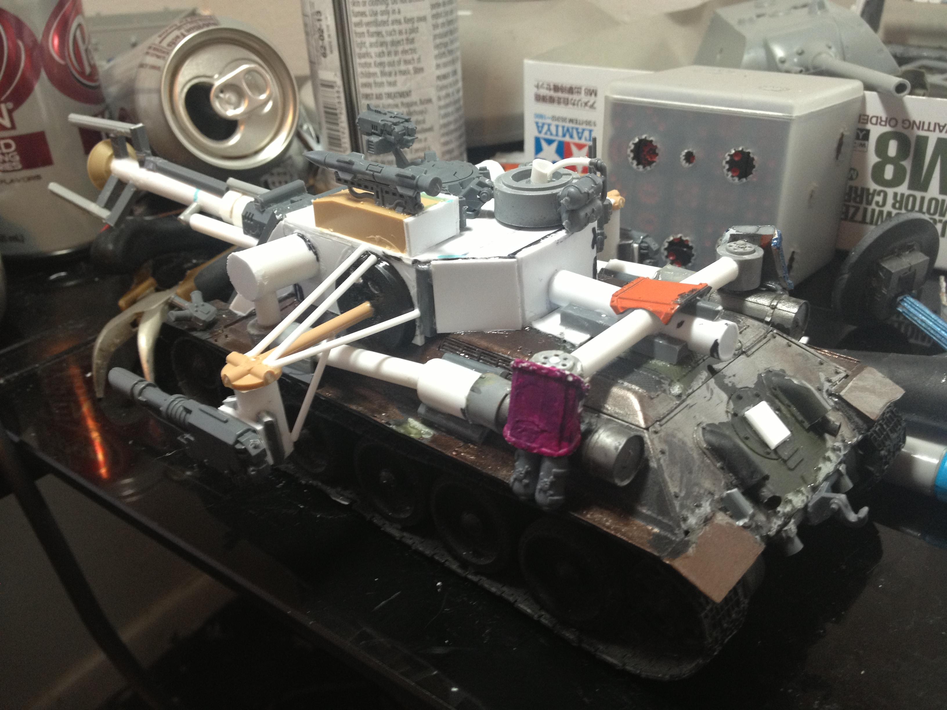 Cryo tank rear. WIP