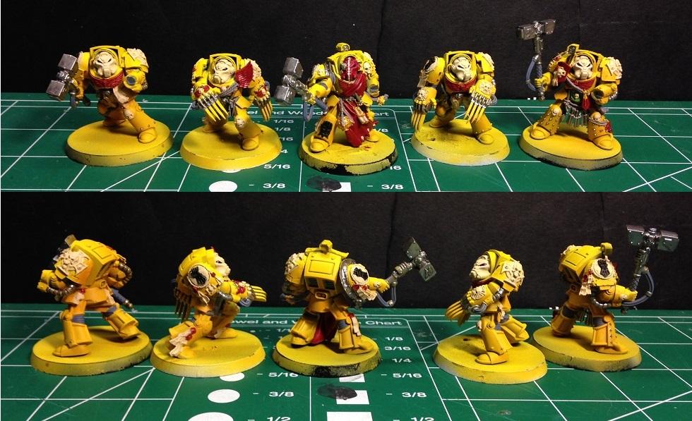 Finished the base colors