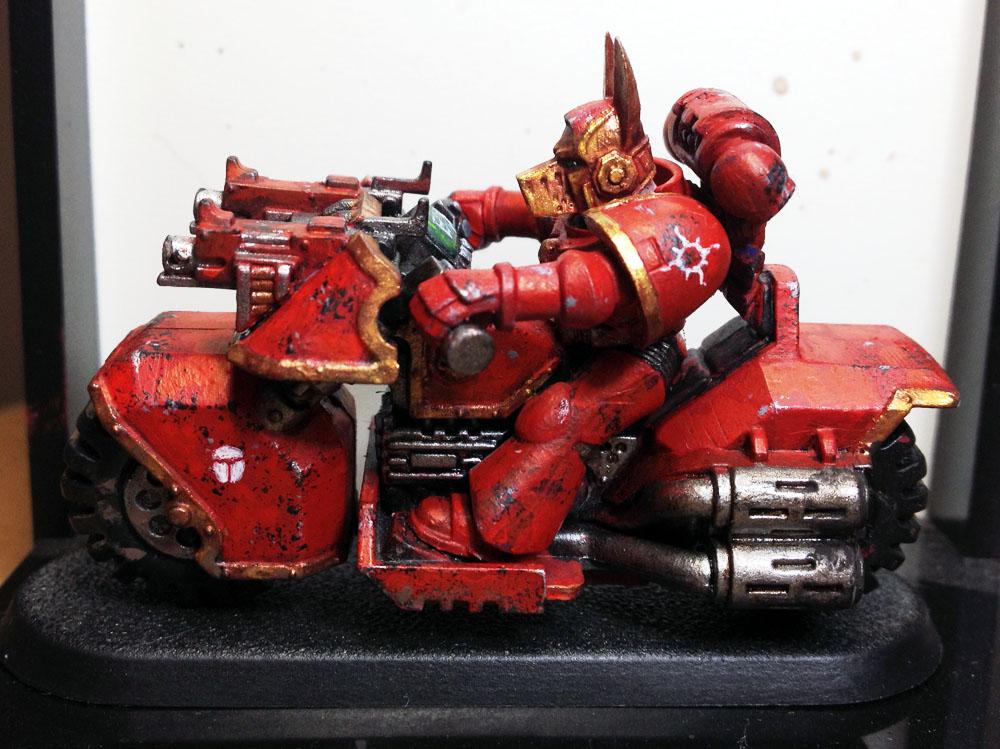Bike, Conversion, Pre Heresy, Space Marines, Squad, Thousand Sons