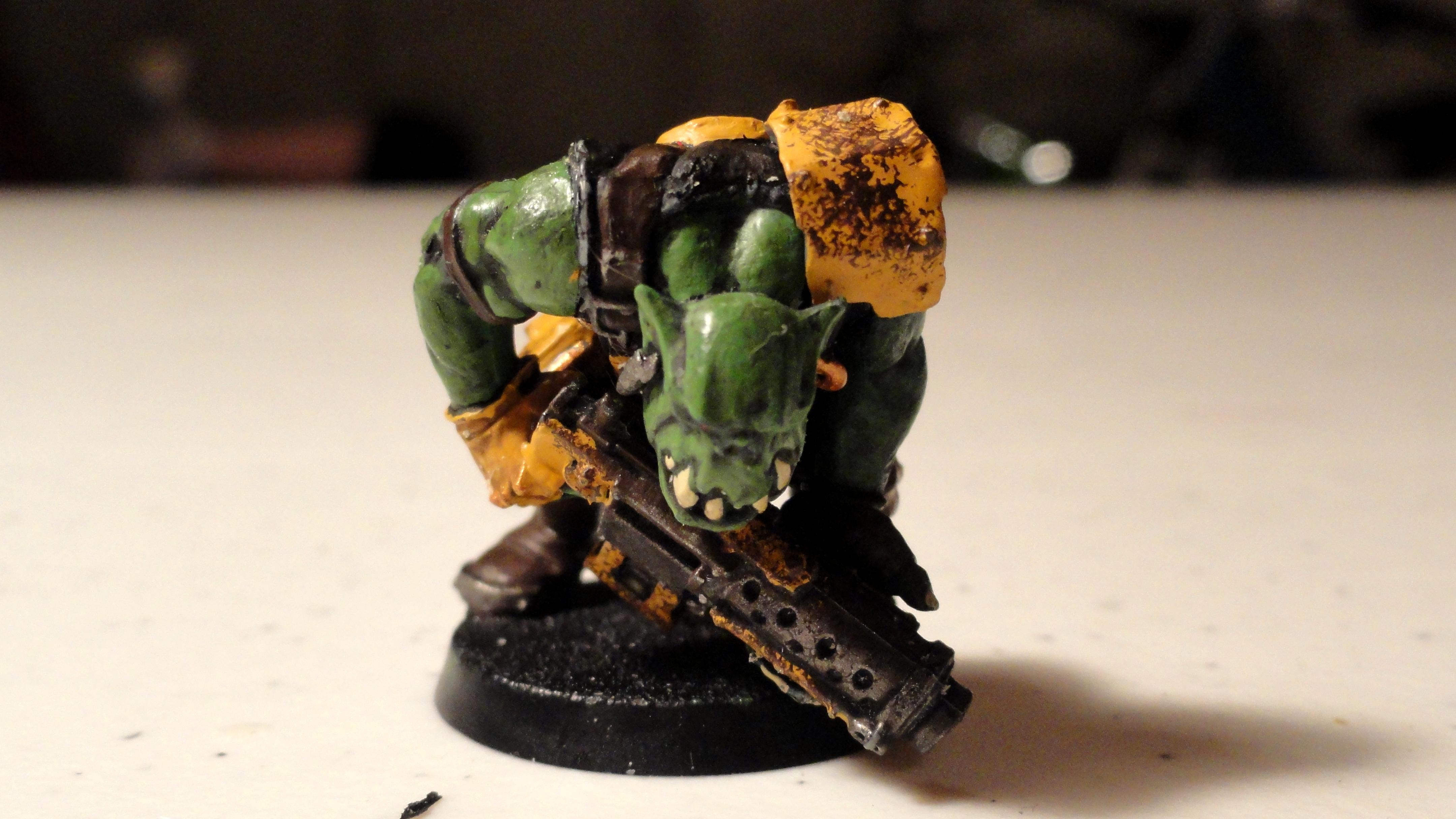 Larry the Head down ork