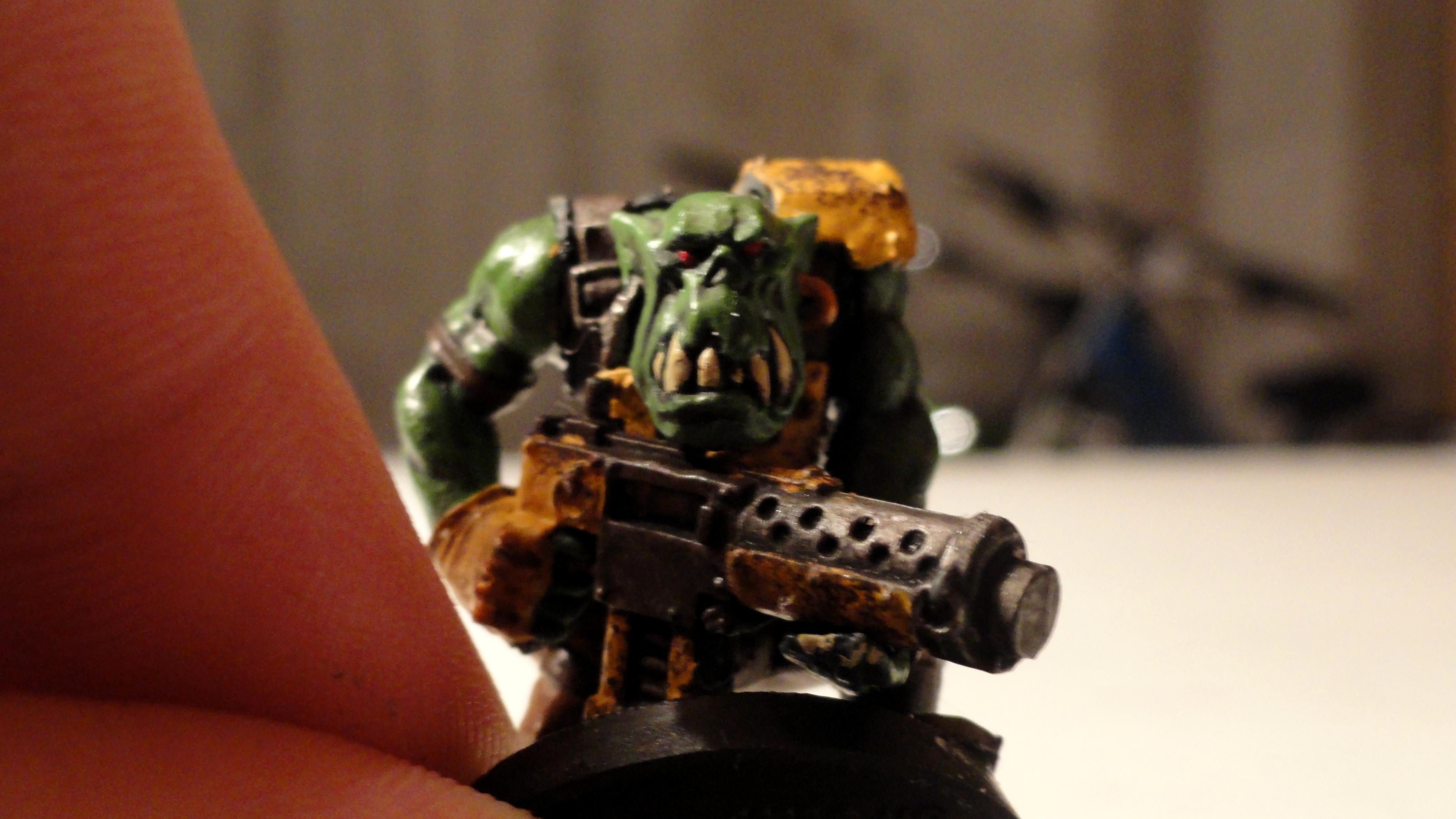 Larry the Head down ork