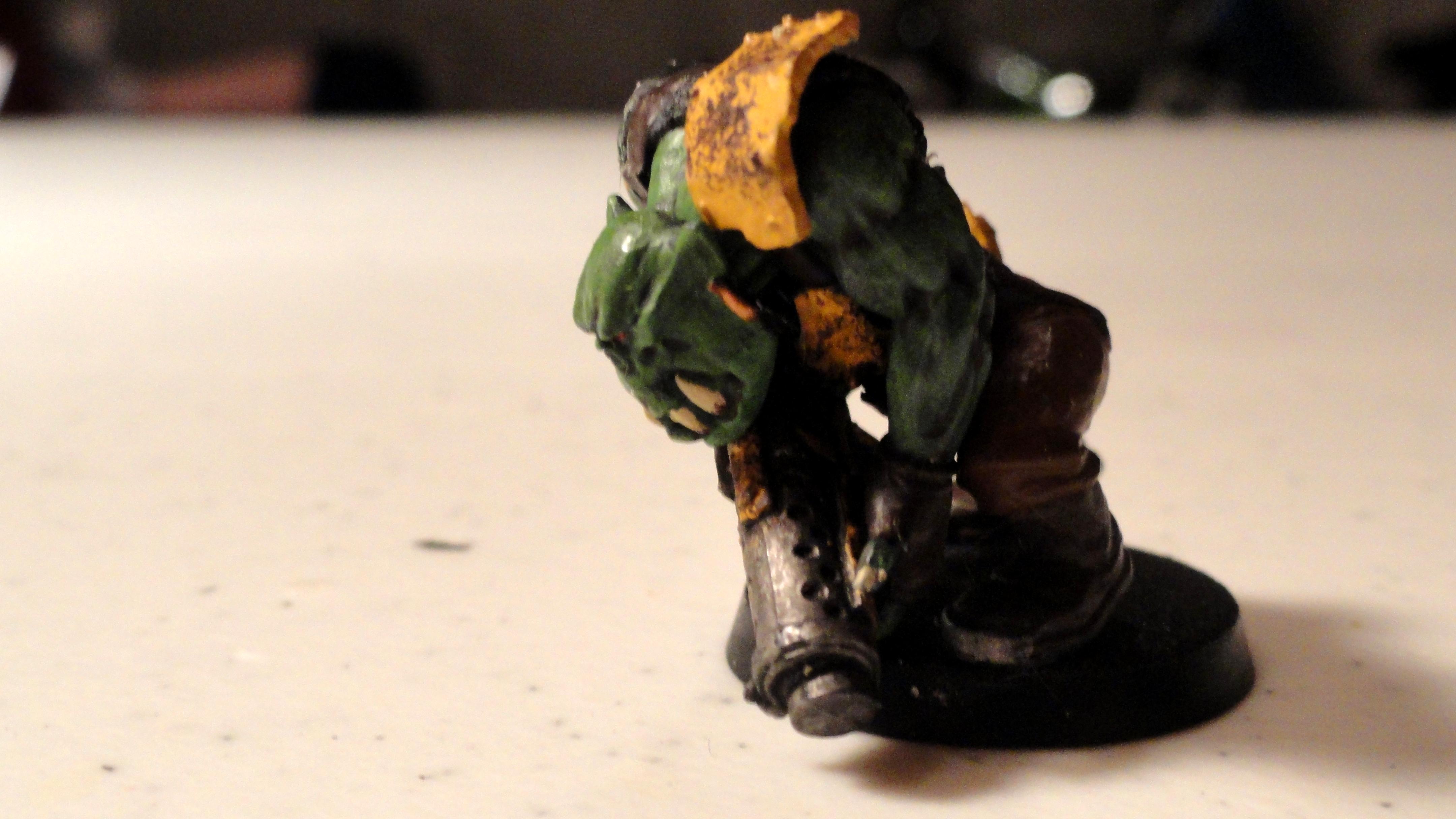 Larry the Head down ork