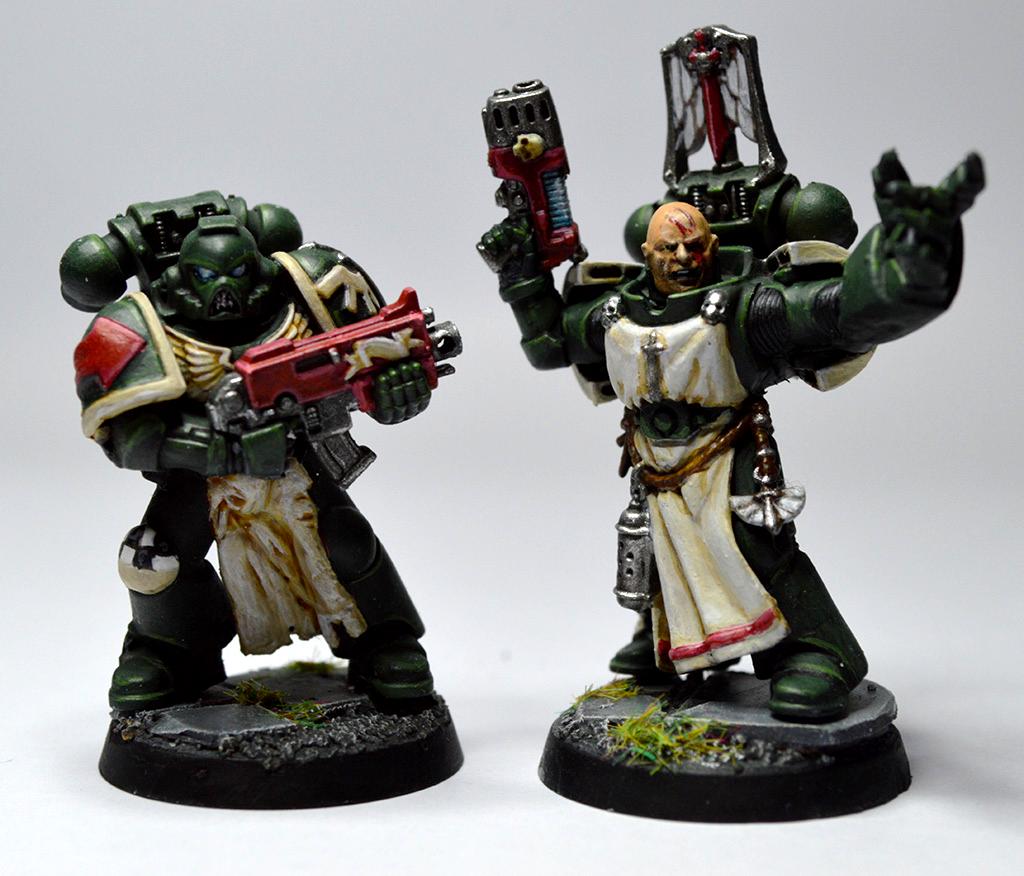 DA Sergeant and Marine (Closeup)
