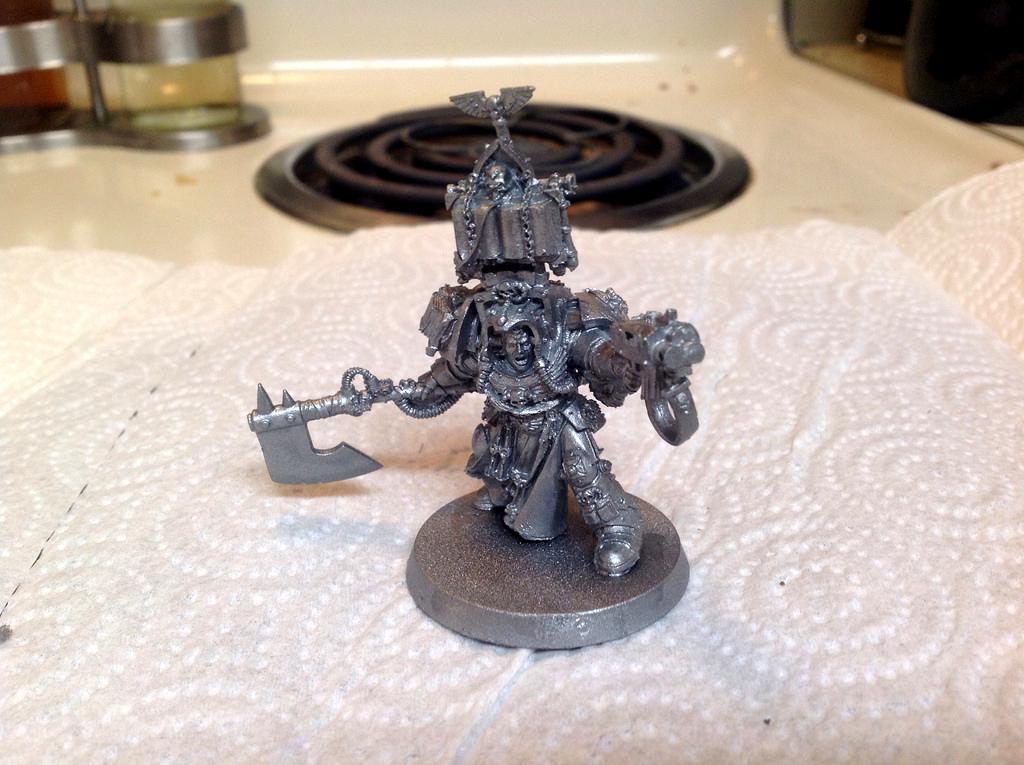 Librarian with axe