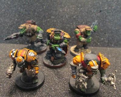 Deadzone, some completed Marauders