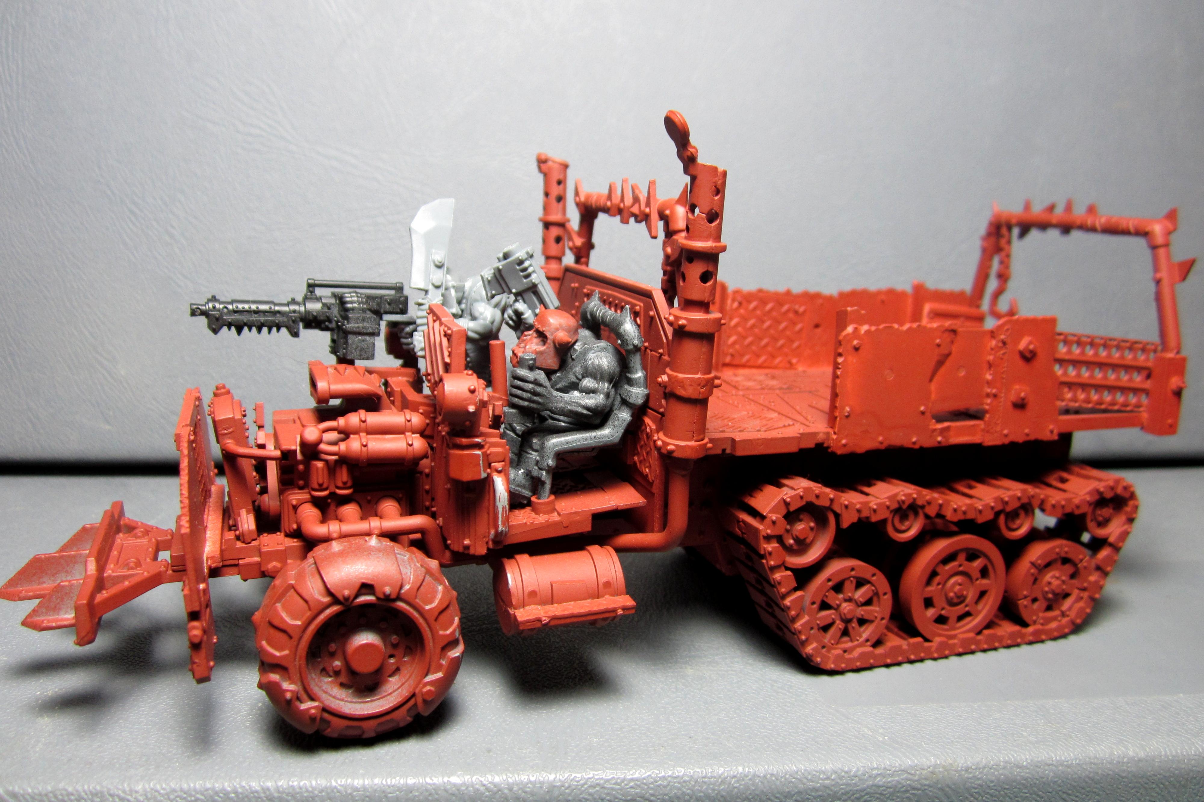 Conversion, Gorka Morka, Ork Trukk, Orks, Vehicle, Warhammer 40,000