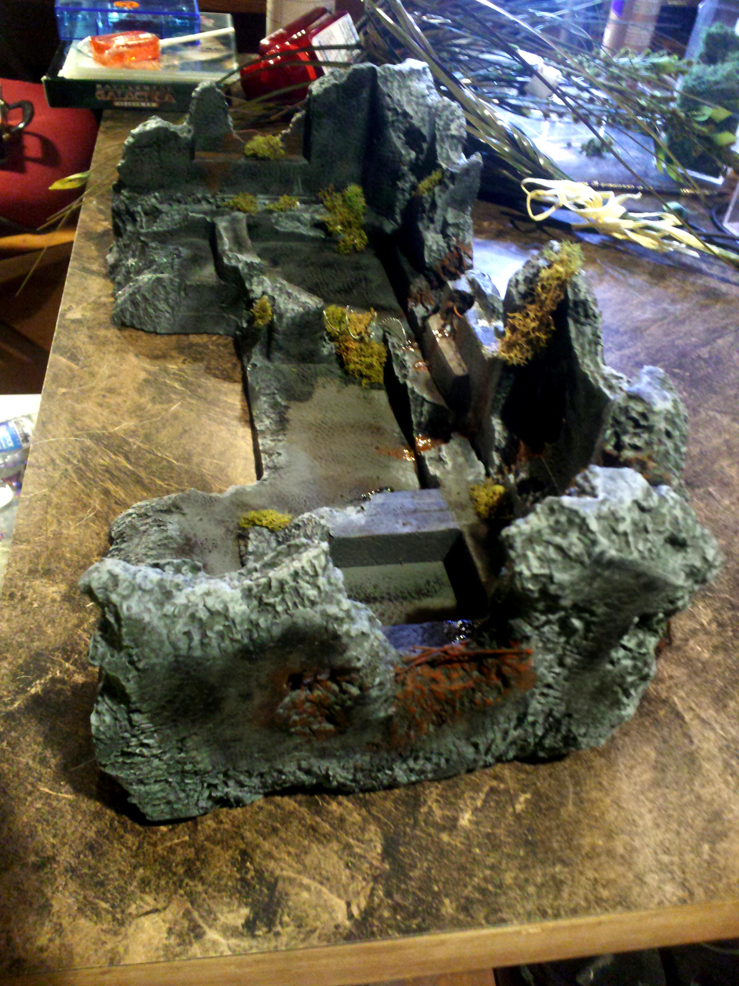 Buildings, Bunker, Concrete, Fort, Imperial, Ruined, Space Marines