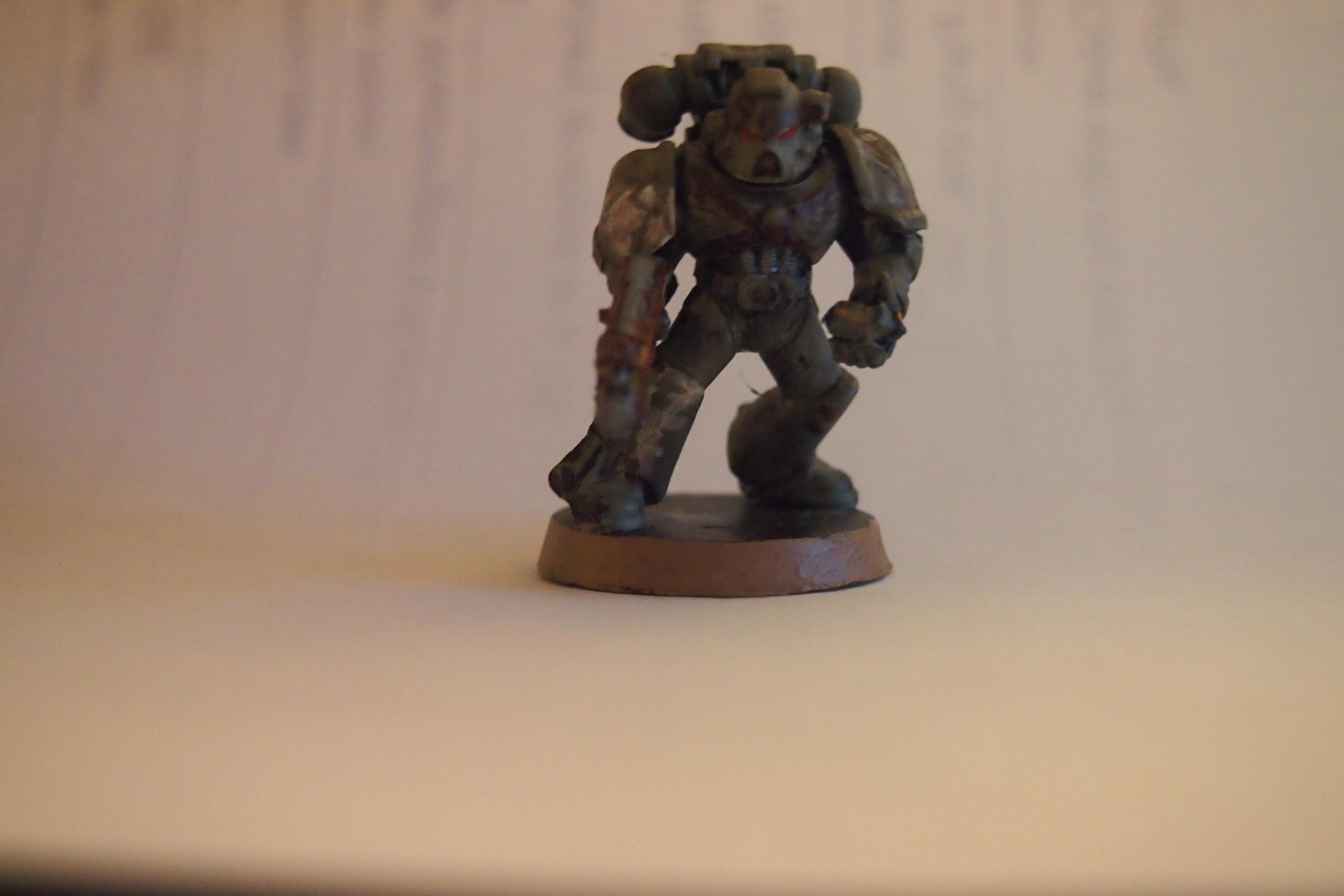 Tactical marine of "Carrion company" "Spooky squad"