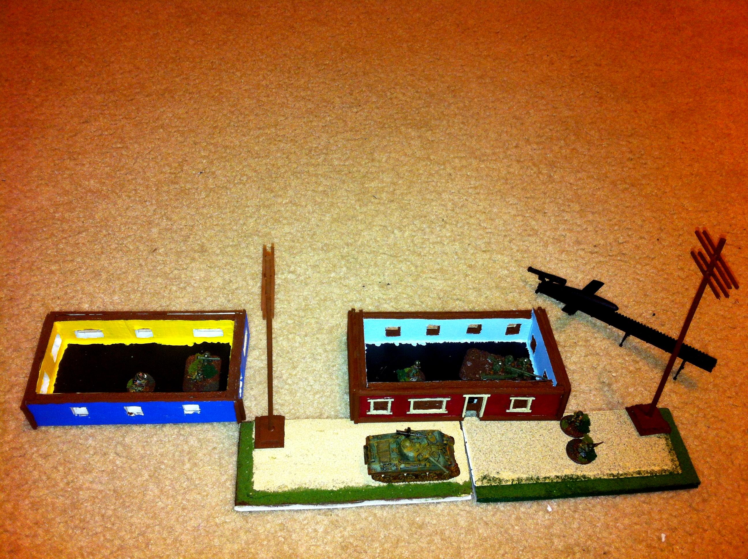 Two Story House Seperated