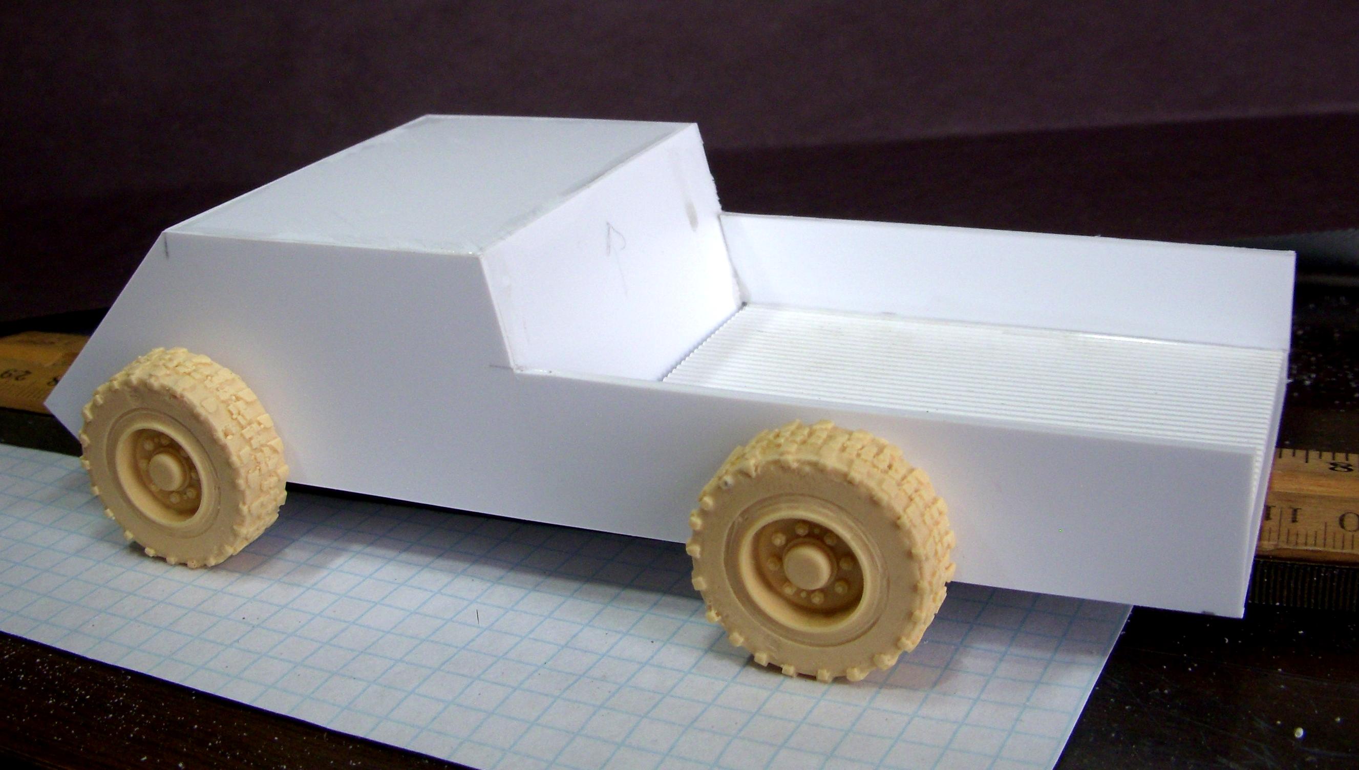 Civilian Vehicle, Scratch Build, Work In Progress